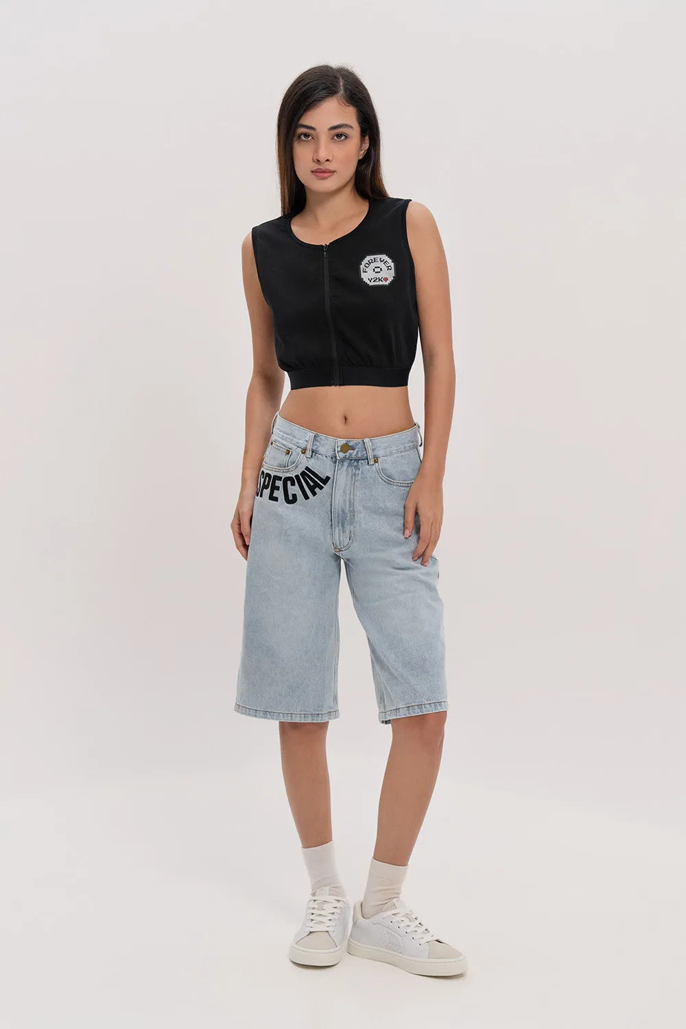 Graphic Y2K Vest