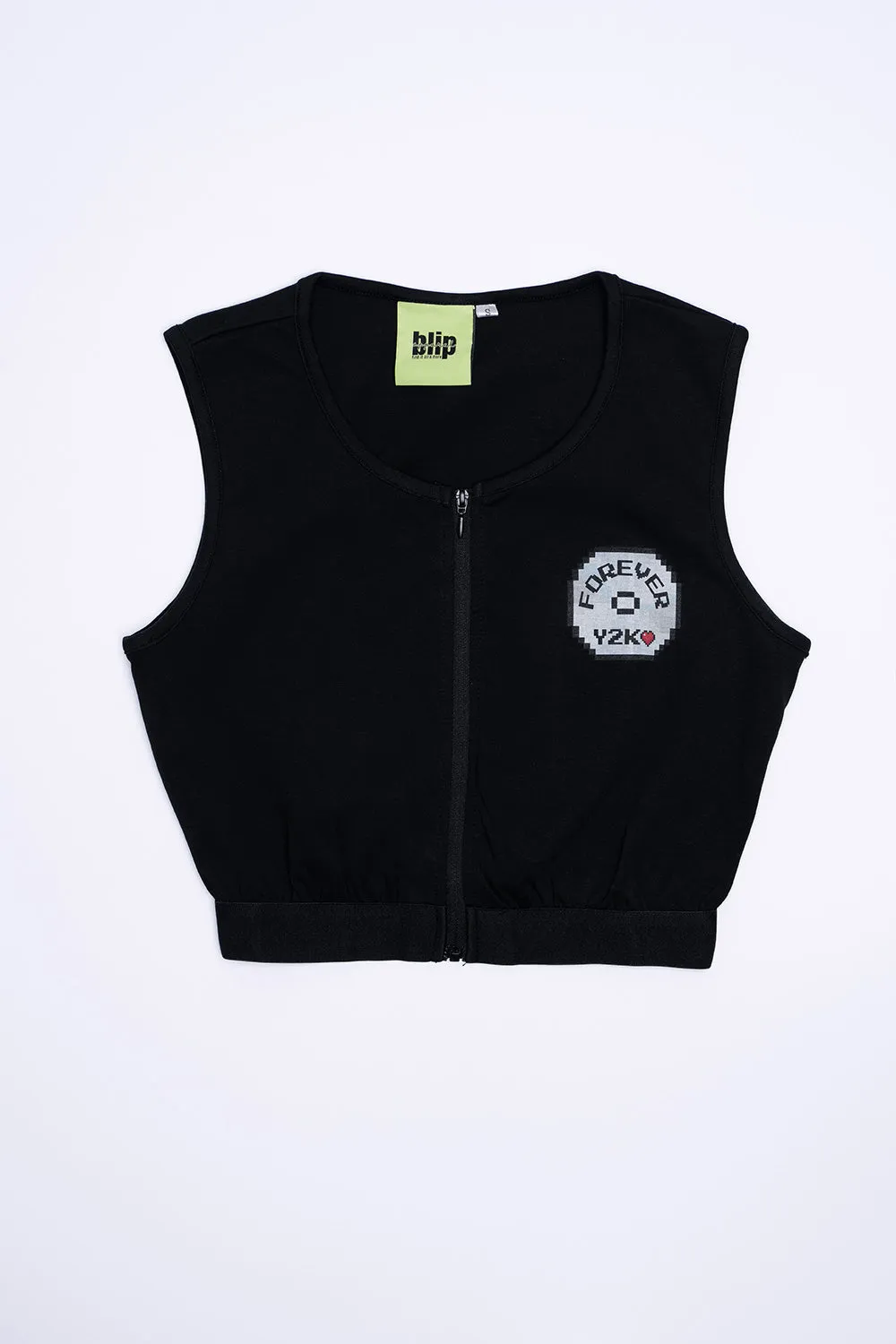 Graphic Y2K Vest