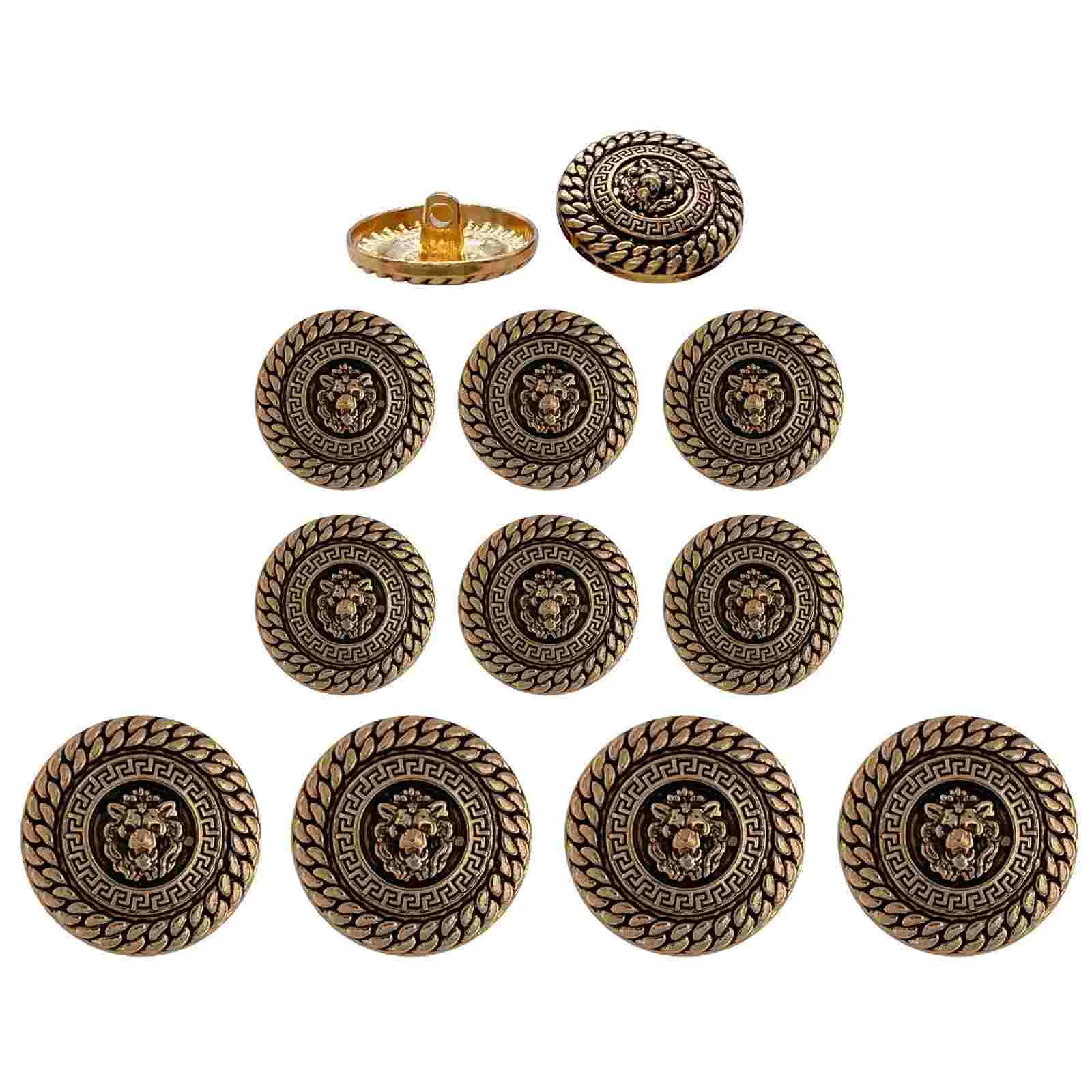 Greek Legend Lion Buttons