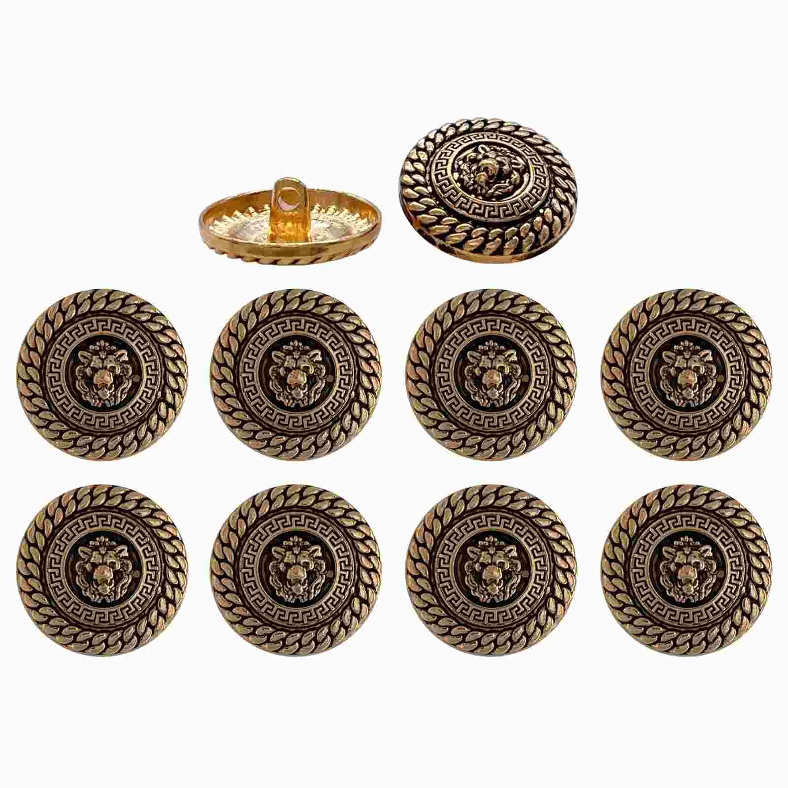 Greek Legend Lion Buttons