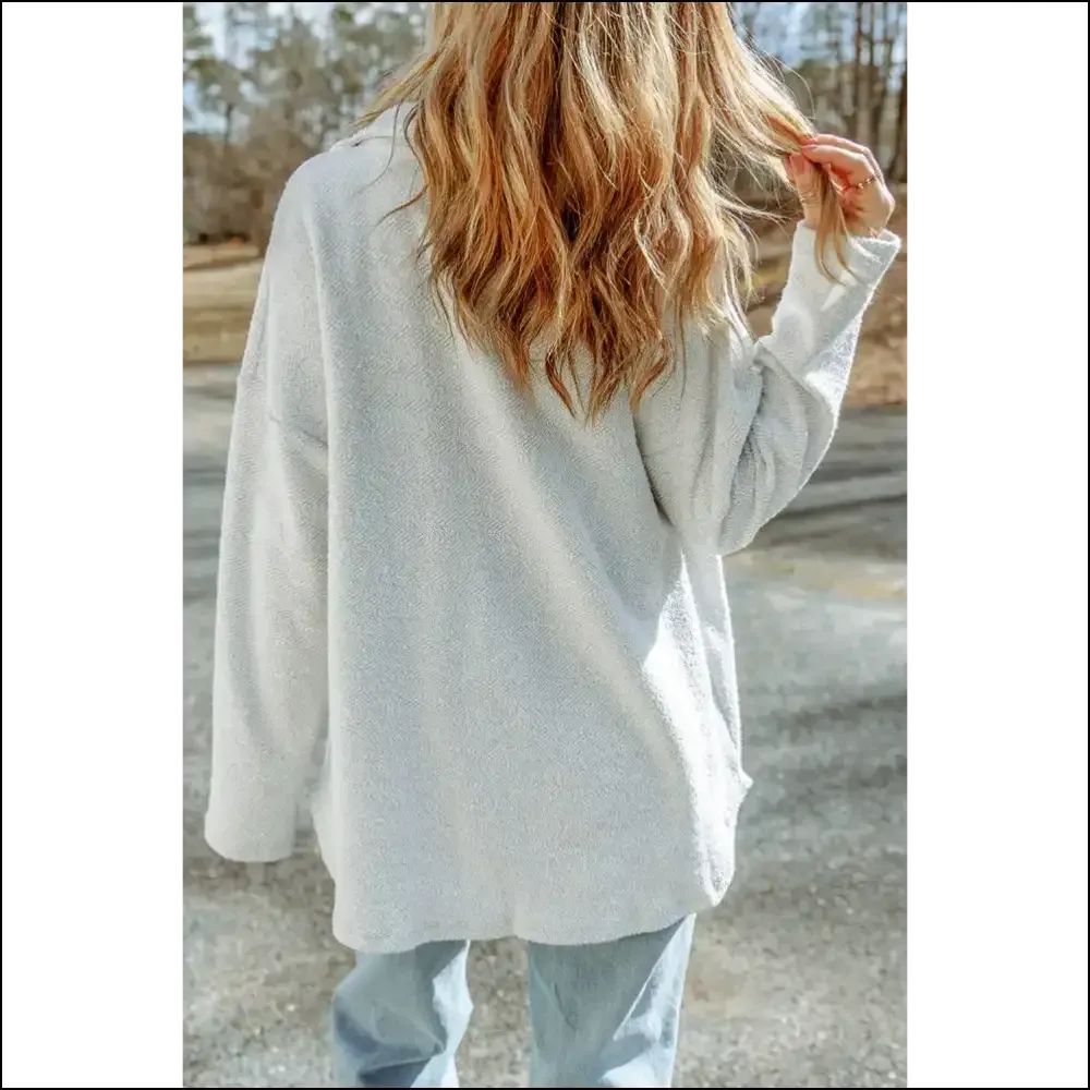 Grey Button-up Shacket: so Chic, It's  Steal from Needful Things 😈