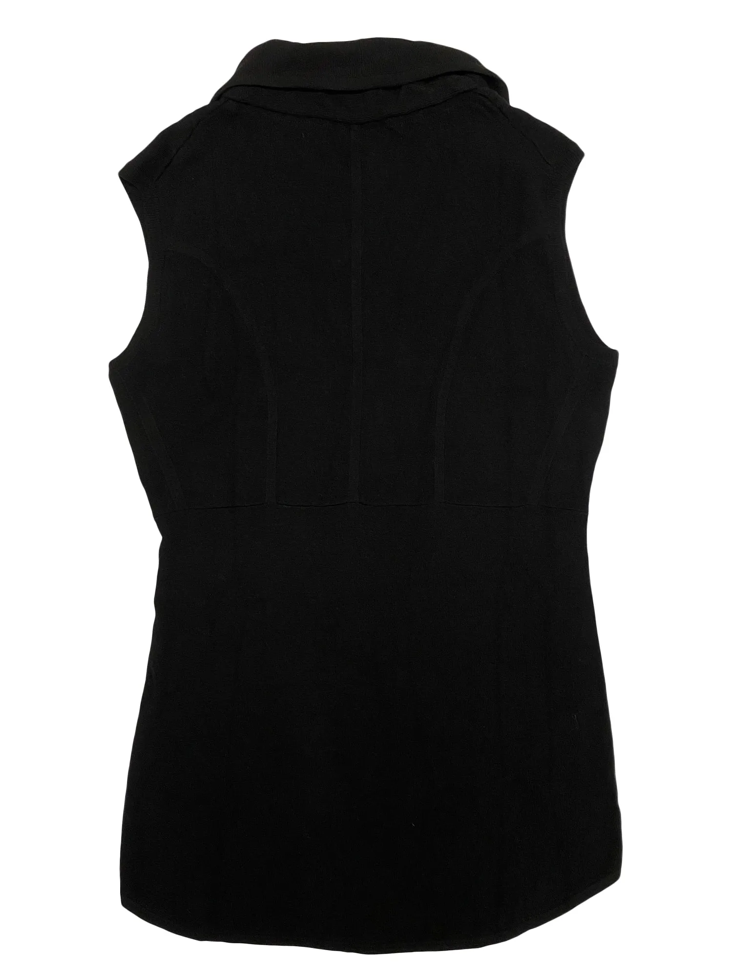 Hanley Mellon Women's Sleeveless Vest Large Black