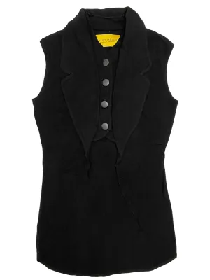 Hanley Mellon Women's Sleeveless Vest Large Black