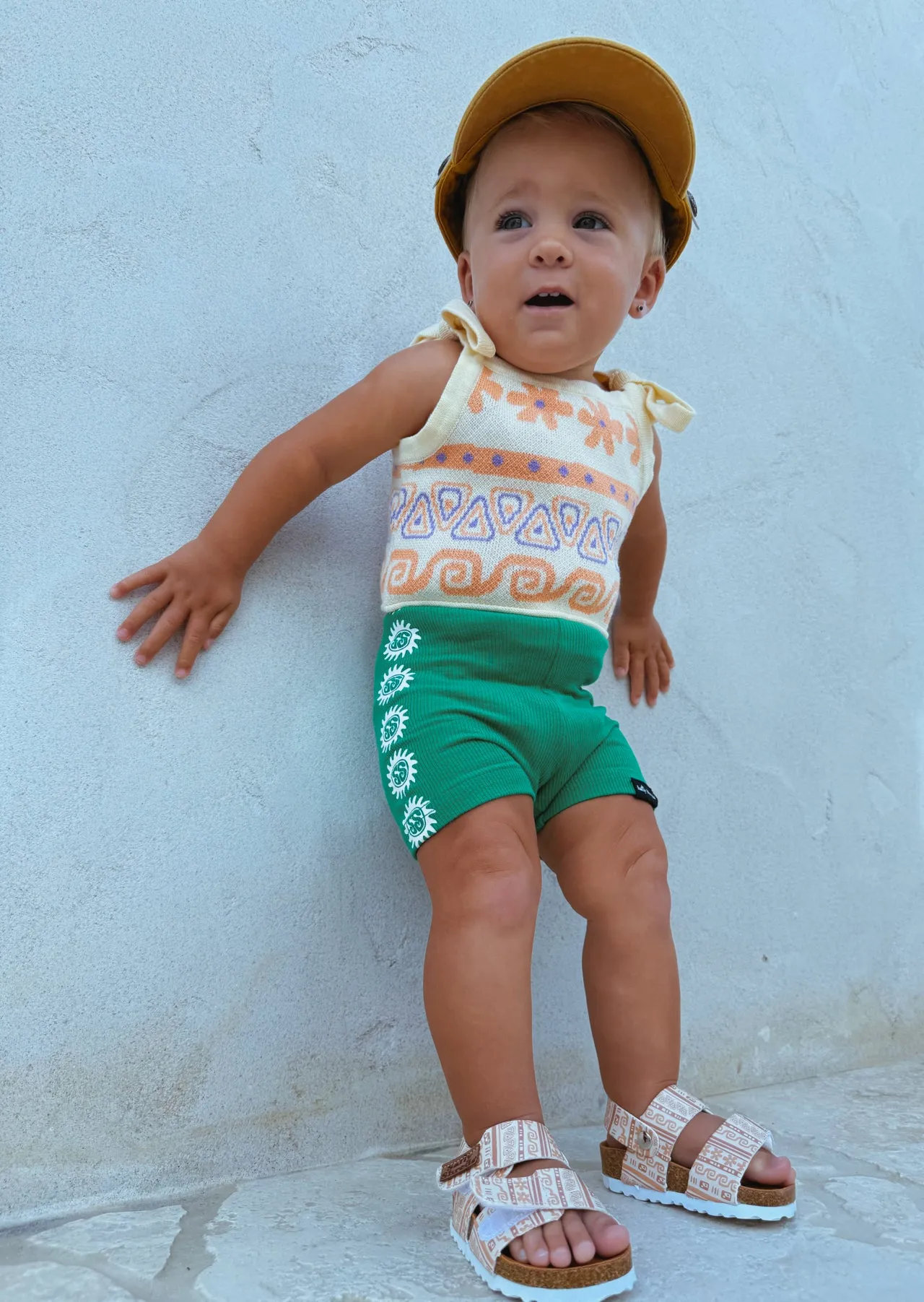 Hawaii Dayz knit summer tye crop - Retro Summer - Girls