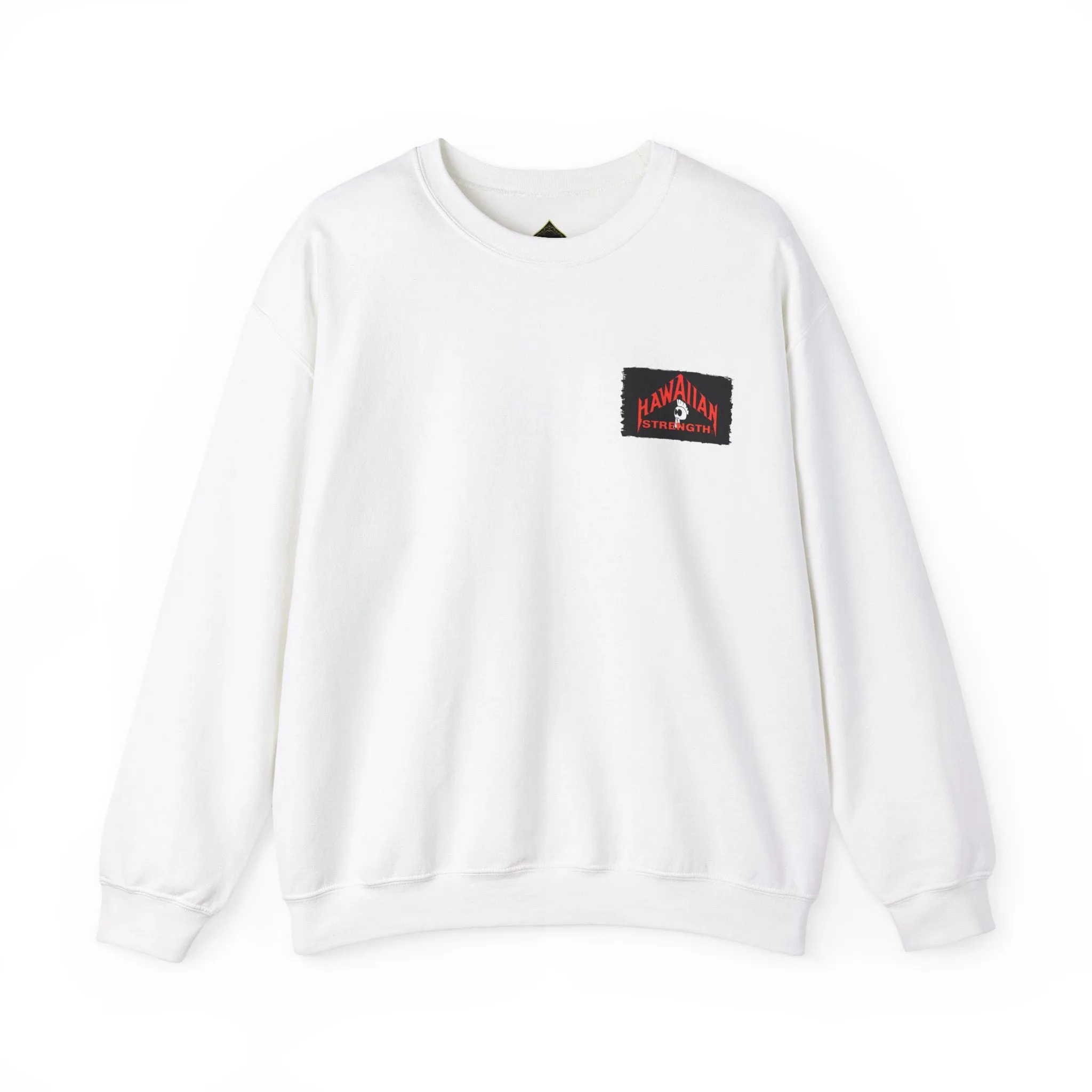 Hawaiian Strength Hawaiian Legacy Vintage Design 90s New Print Unisex Heavy Blend™ Crewneck Sweatshirt
