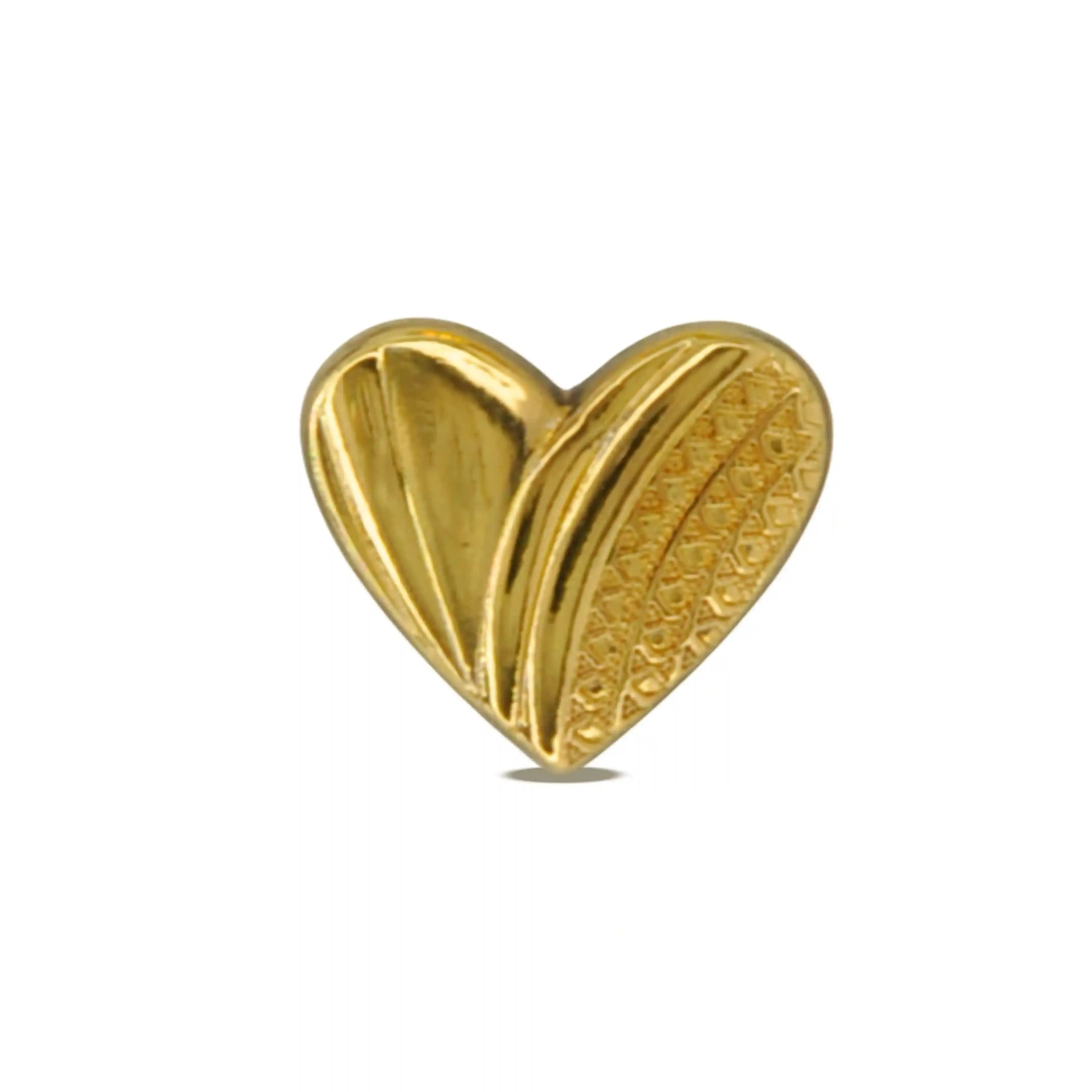 Heart Shape Metal Shirt Buttons