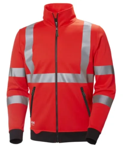 Helly Hansen Hi Vis Addvis Zip Stretch Sweatshirt-79112