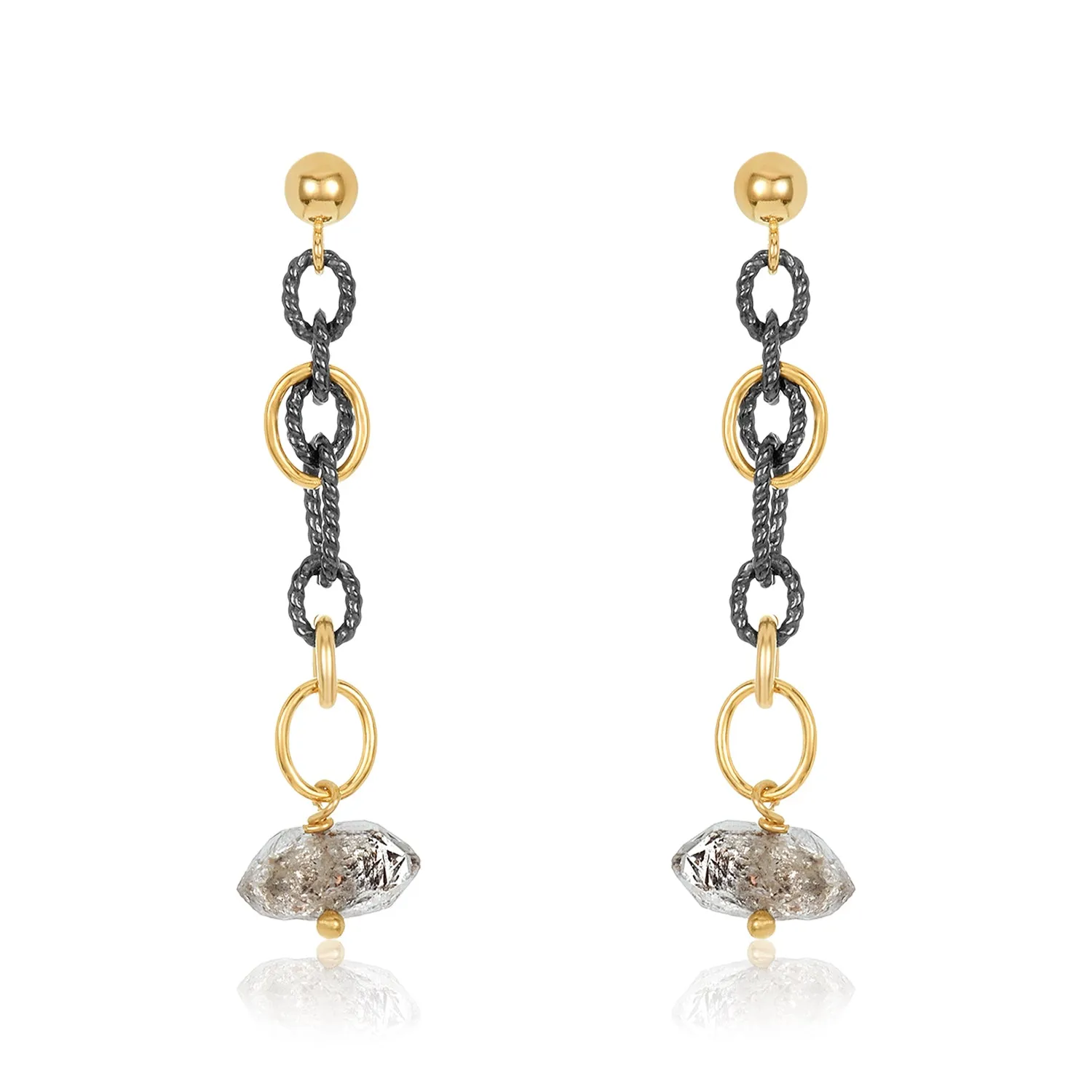 Herkimer Diamond Earrings