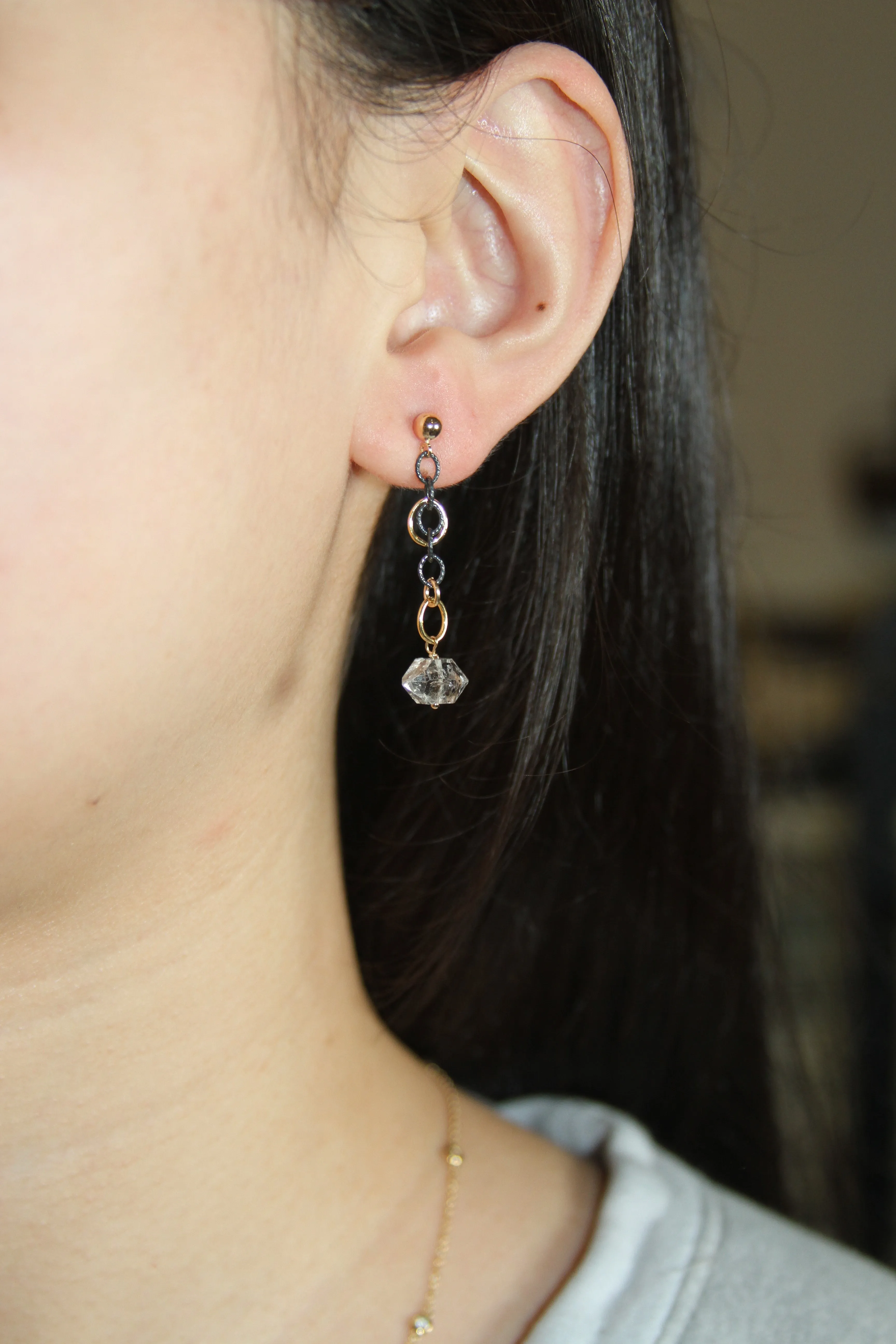 Herkimer Diamond Earrings