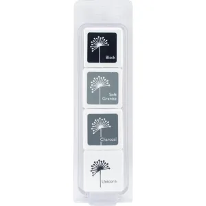 Hero Arts 4 pack of Mini Ink Cubes - Blackboard