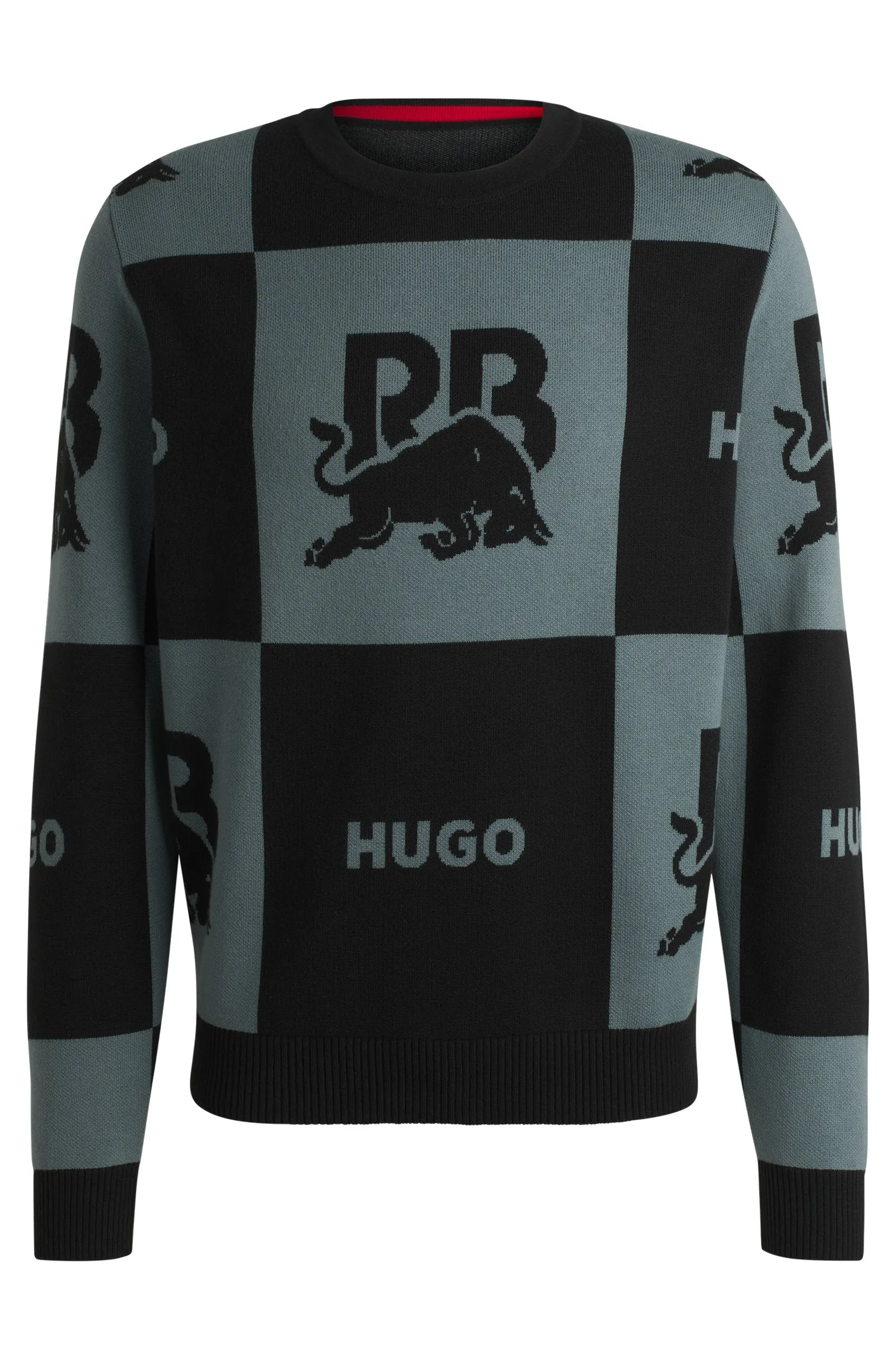 HUGO Sweaters Relaxed Fit in Cotton - SORMEL_RB 10266892 01-50530448