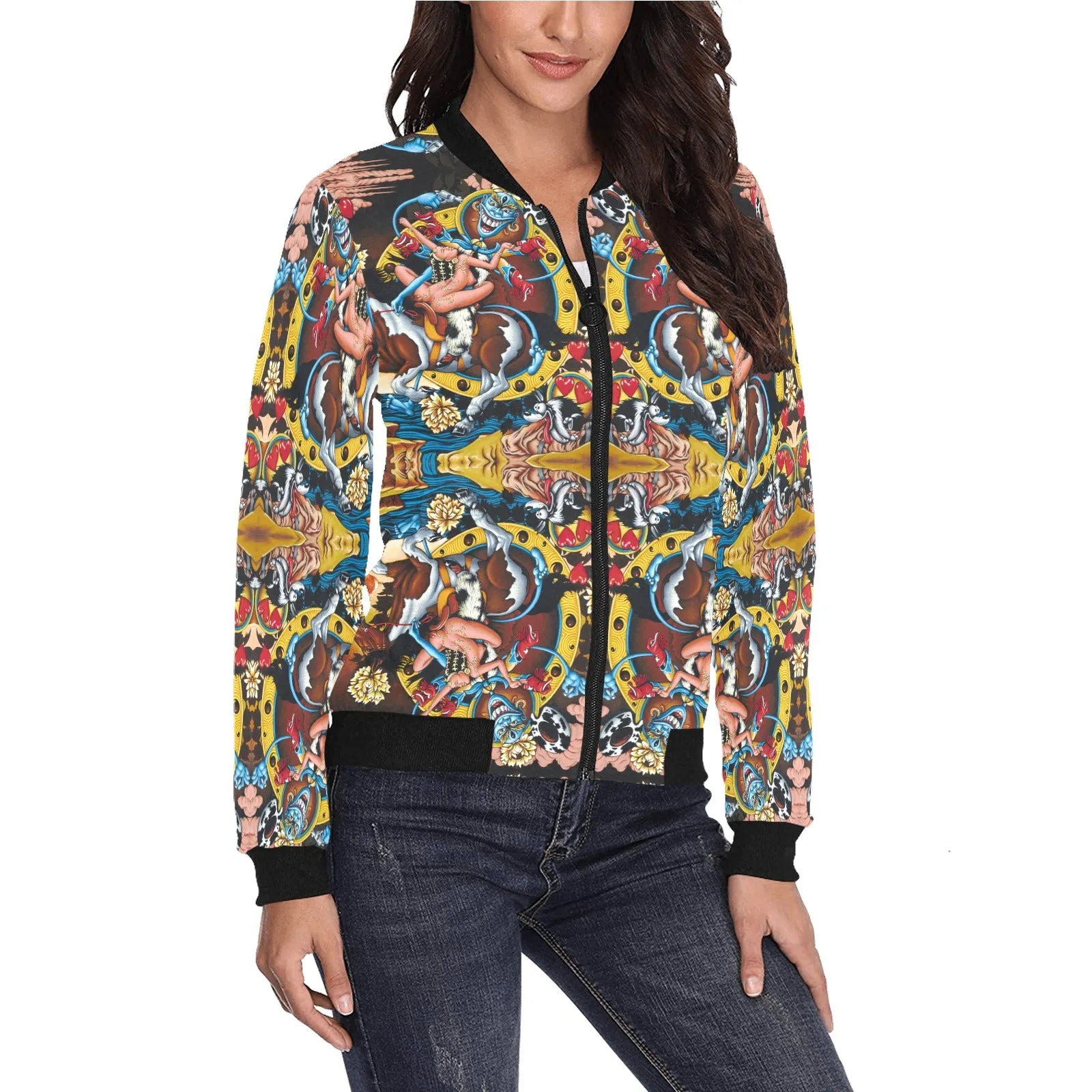 If You See The Buddha... Women's Bomber Jacket