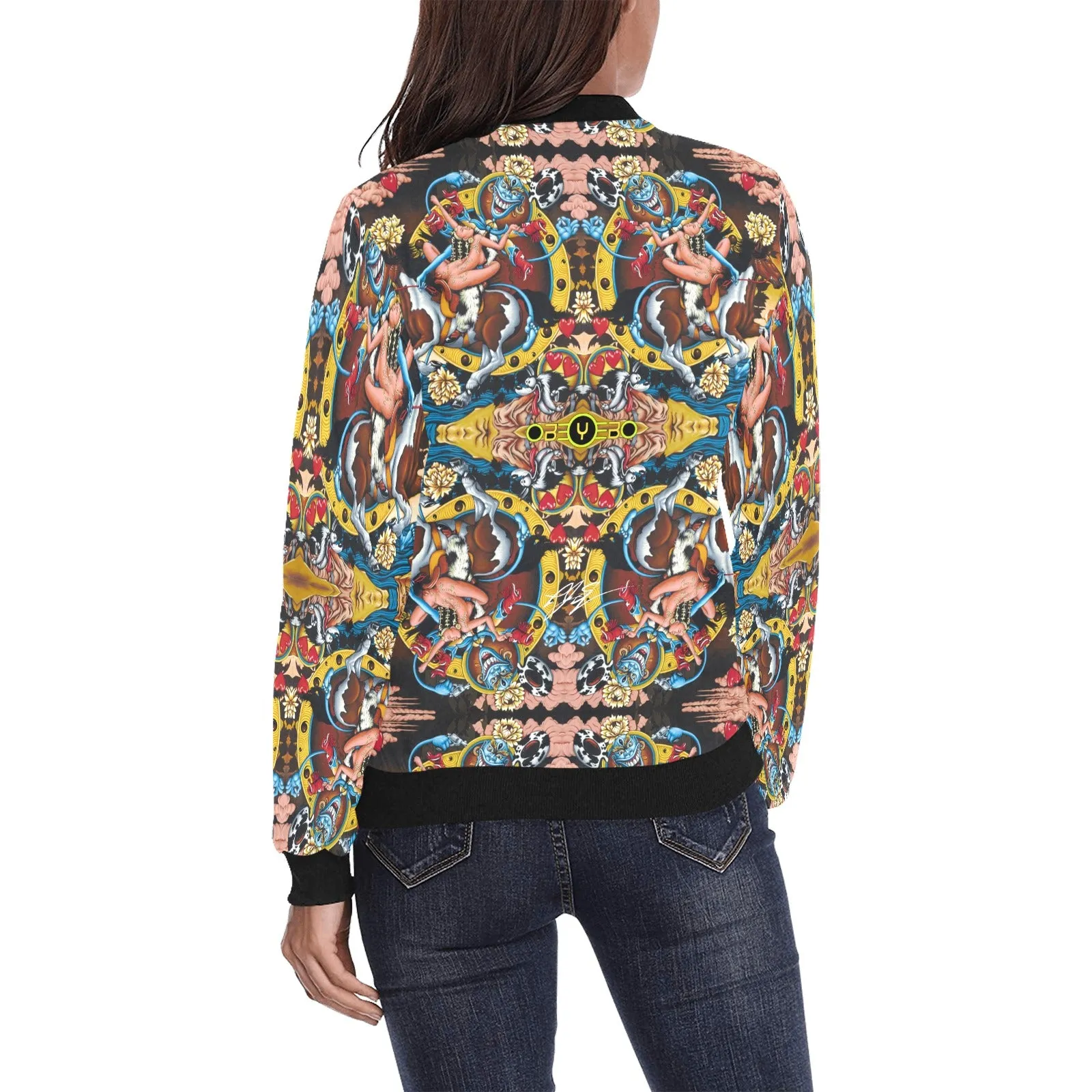 If You See The Buddha... Women's Bomber Jacket