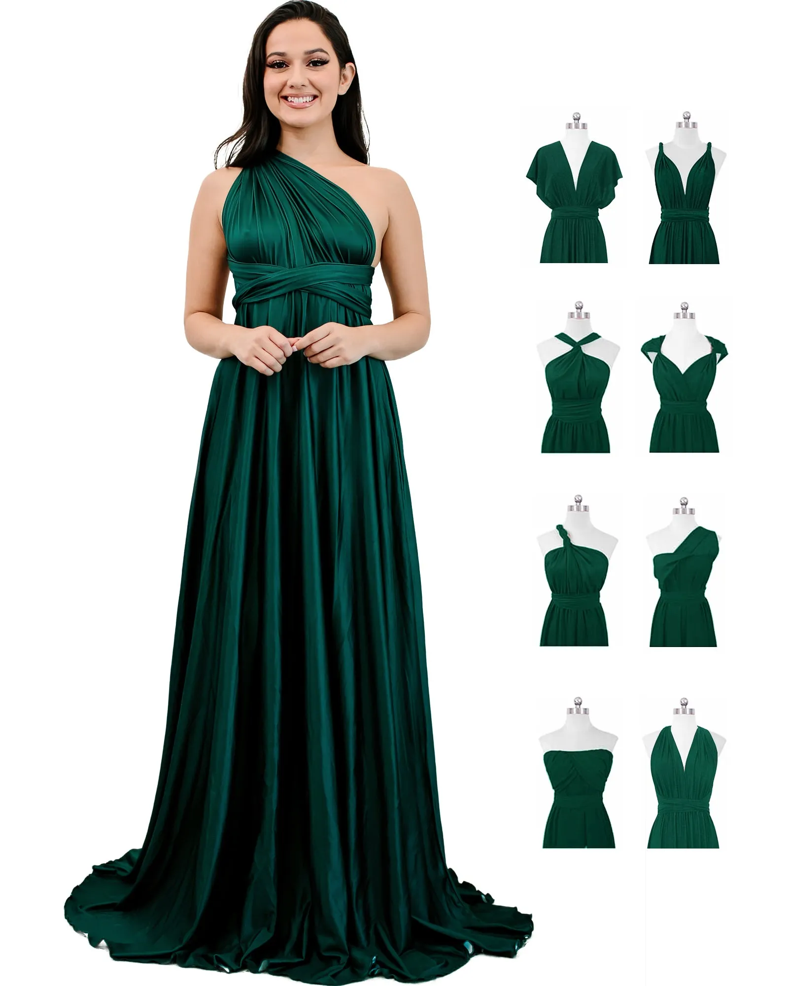 Infinity Bridesmaid Maxi Dress