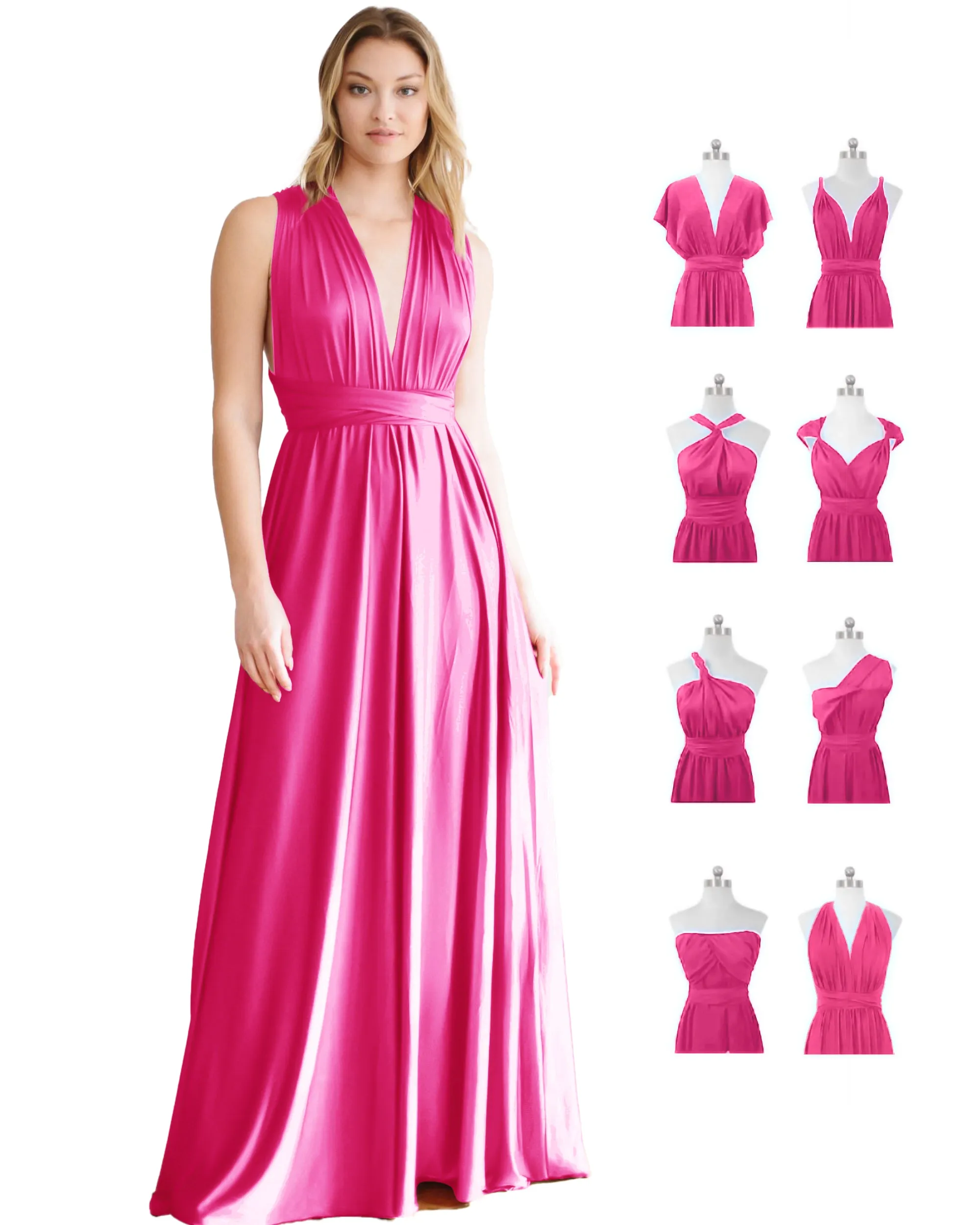 Infinity Bridesmaid Maxi Dress