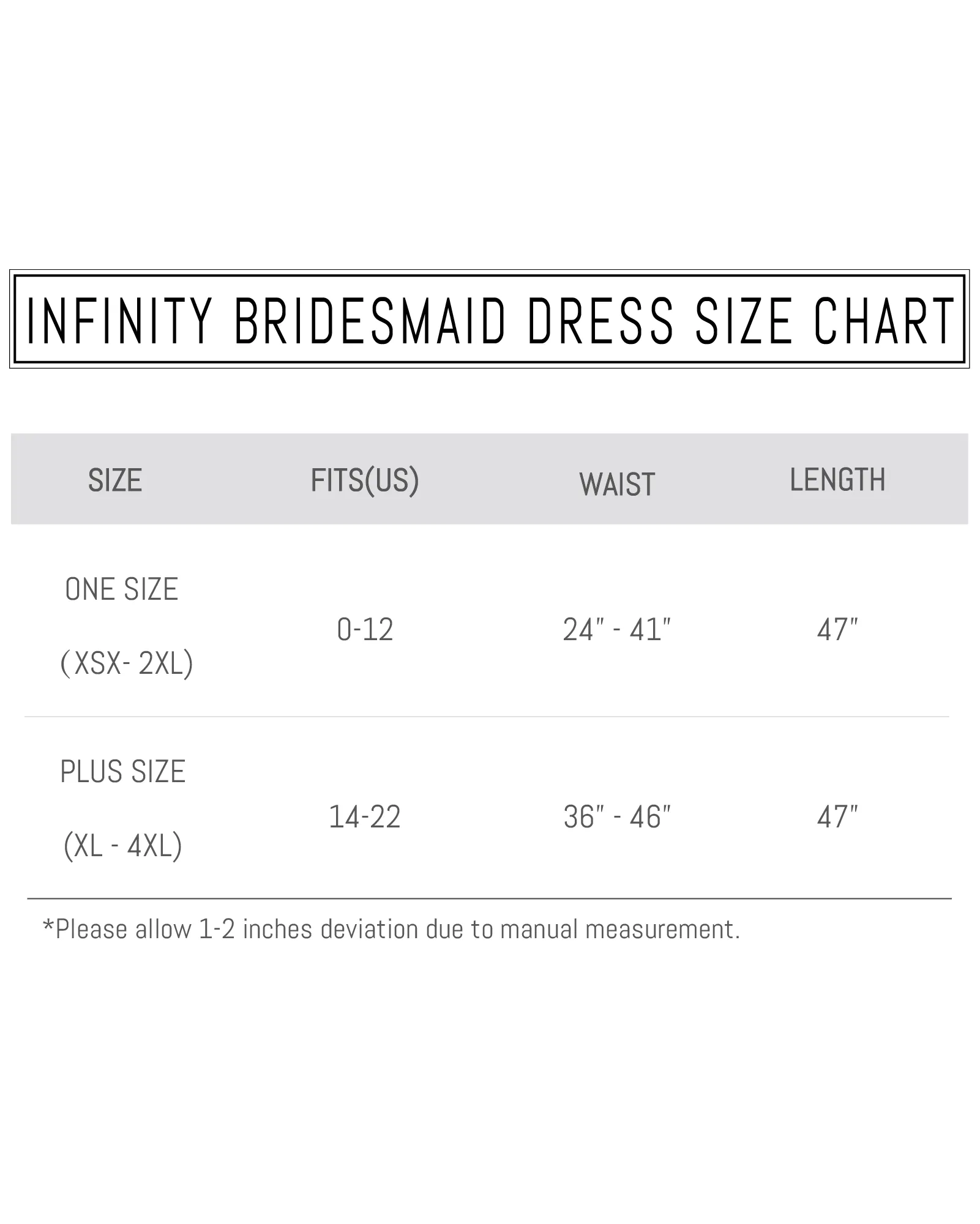 Infinity Bridesmaid Maxi Dress