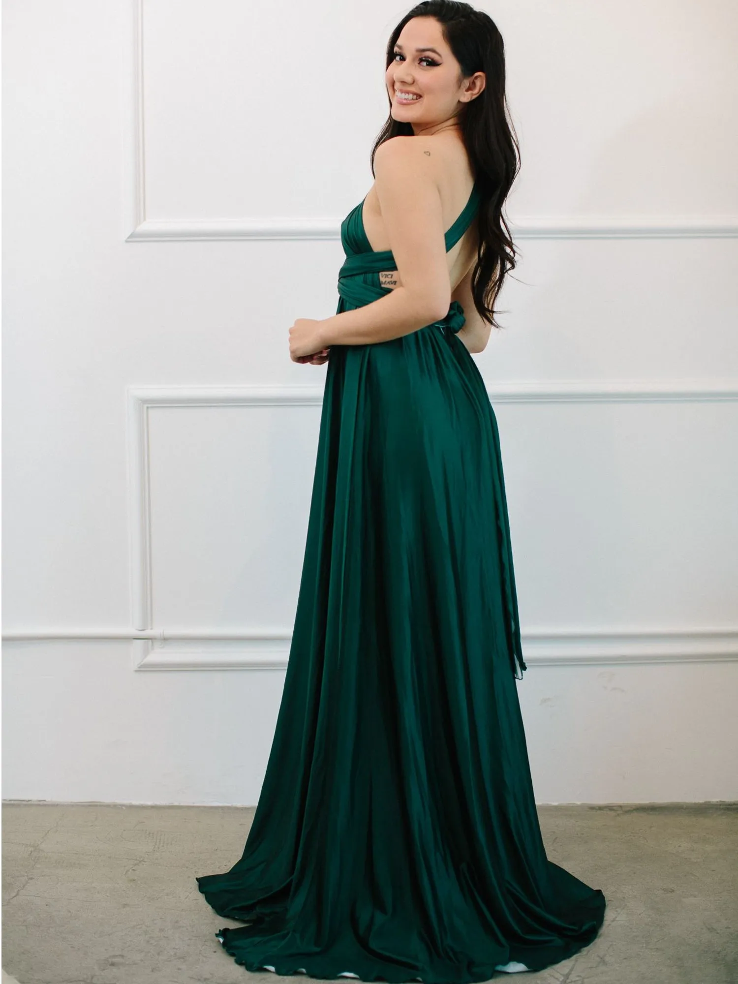 Infinity Bridesmaid Maxi Dress