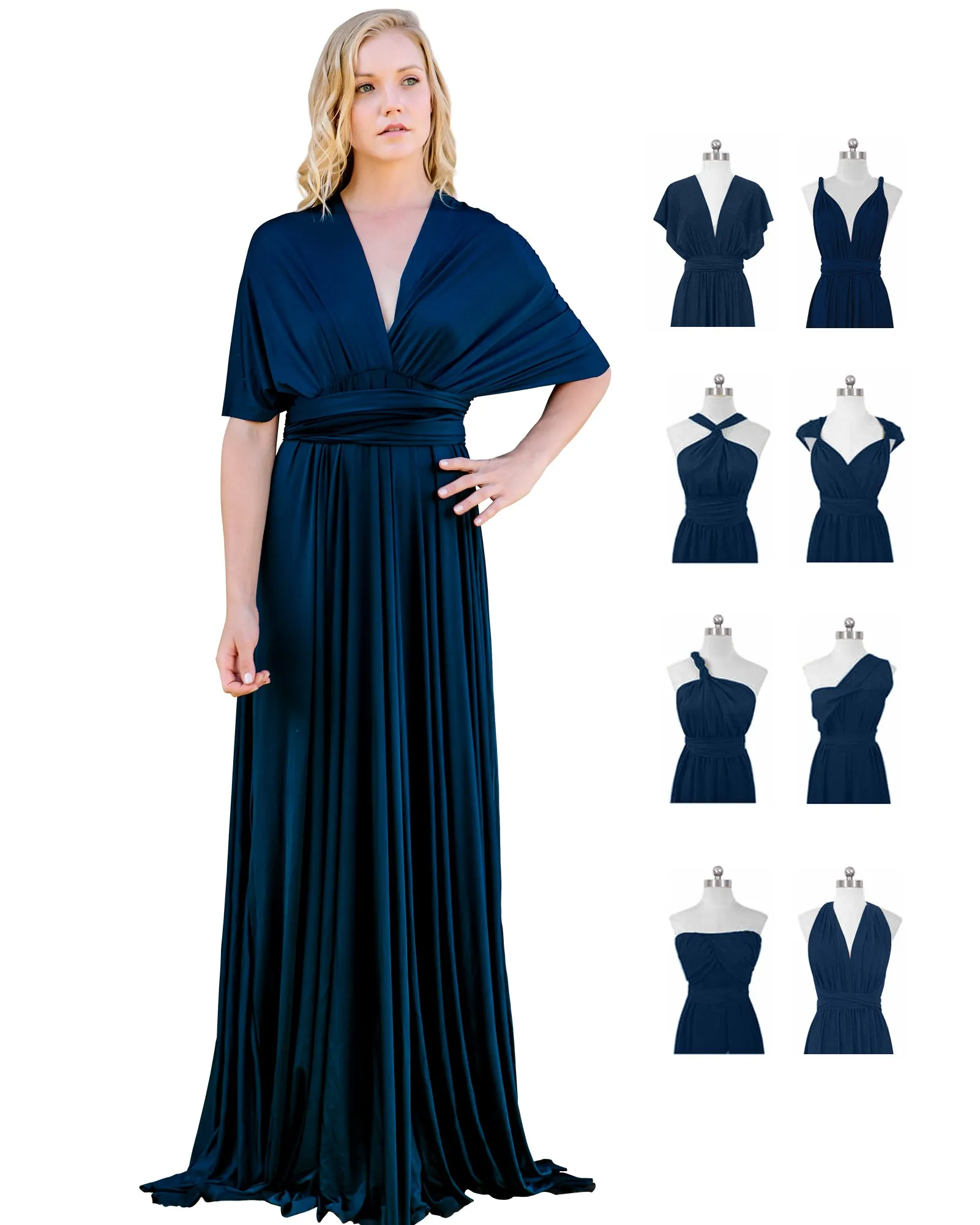 Infinity Bridesmaid Maxi Dress