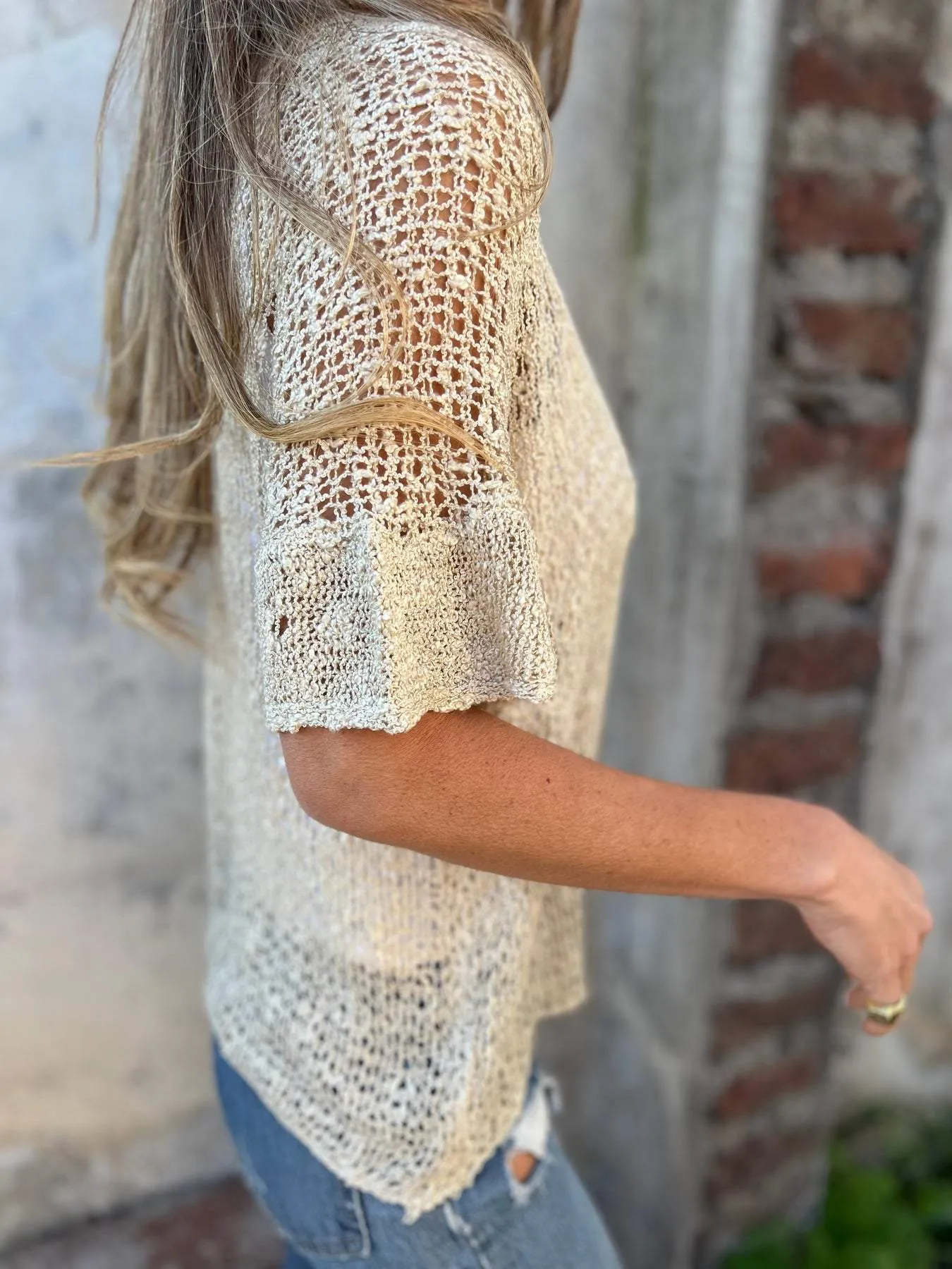 Ivone™ | Elegant Textured Top
