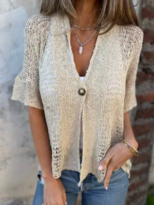 Ivone™ | Elegant Textured Top