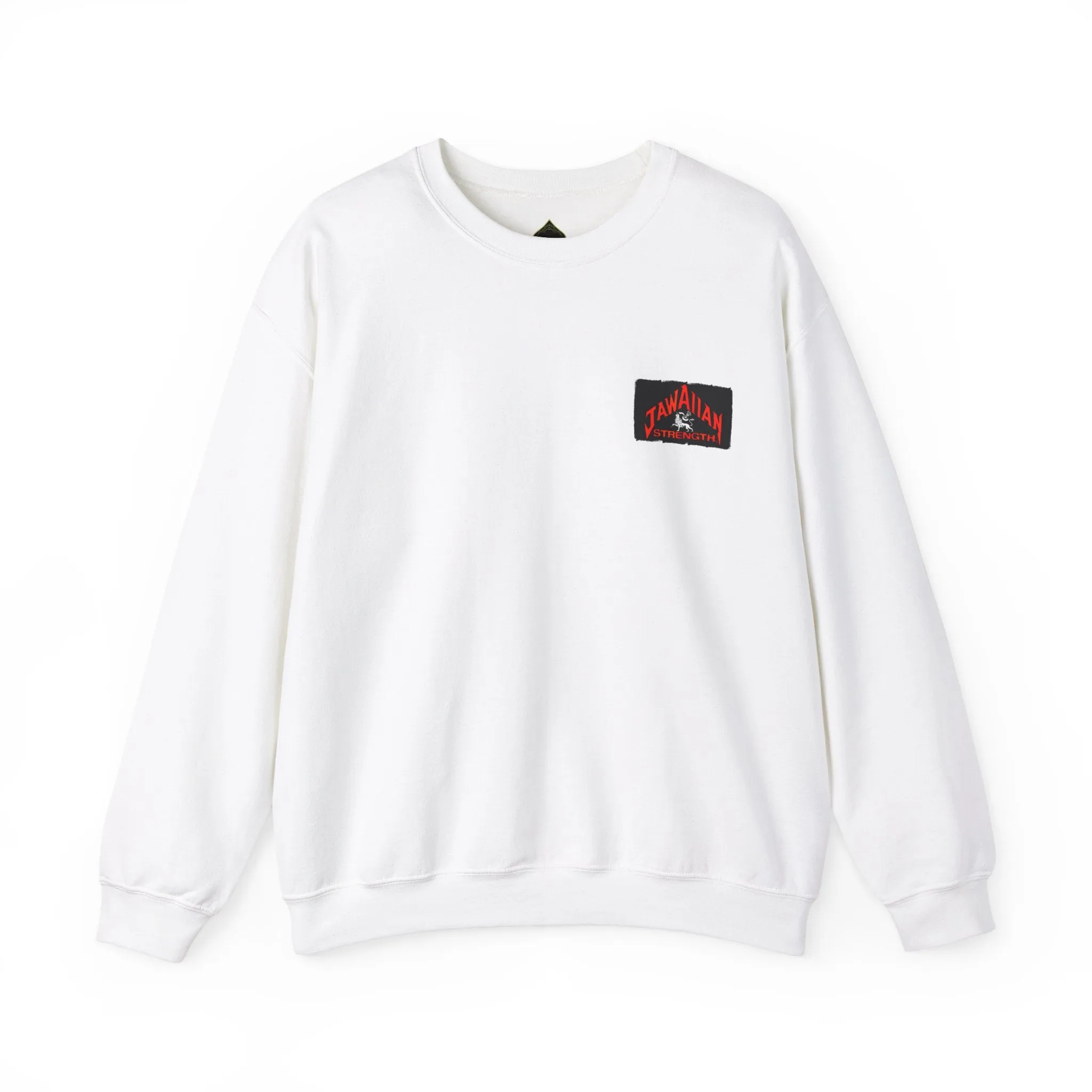 Jawaiian Strength Reggae Powerhouse Gym Vintage Design 90s New Print Unisex Heavy Blend™ Crewneck Sweatshirt
