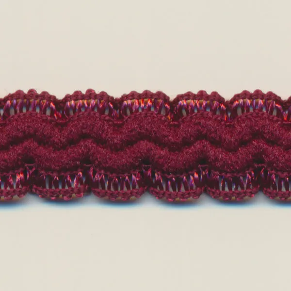 Lace Frill Stretch Tape #40 Wine