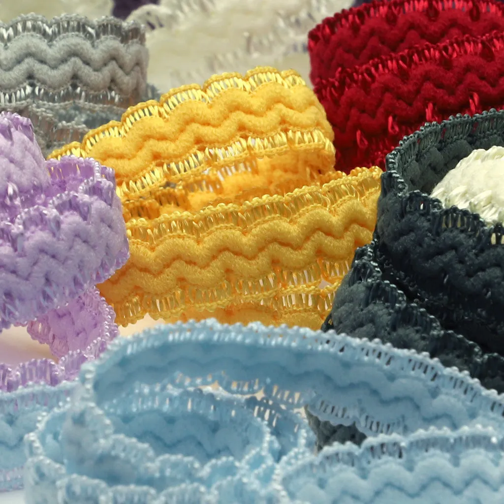 Lace Frill Stretch Tape #40 Wine