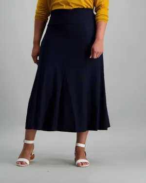 Ladies-Pintuck Aline Skirt