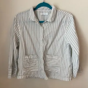 Lake Pajama In Bold Blue Stripe Pajama Top