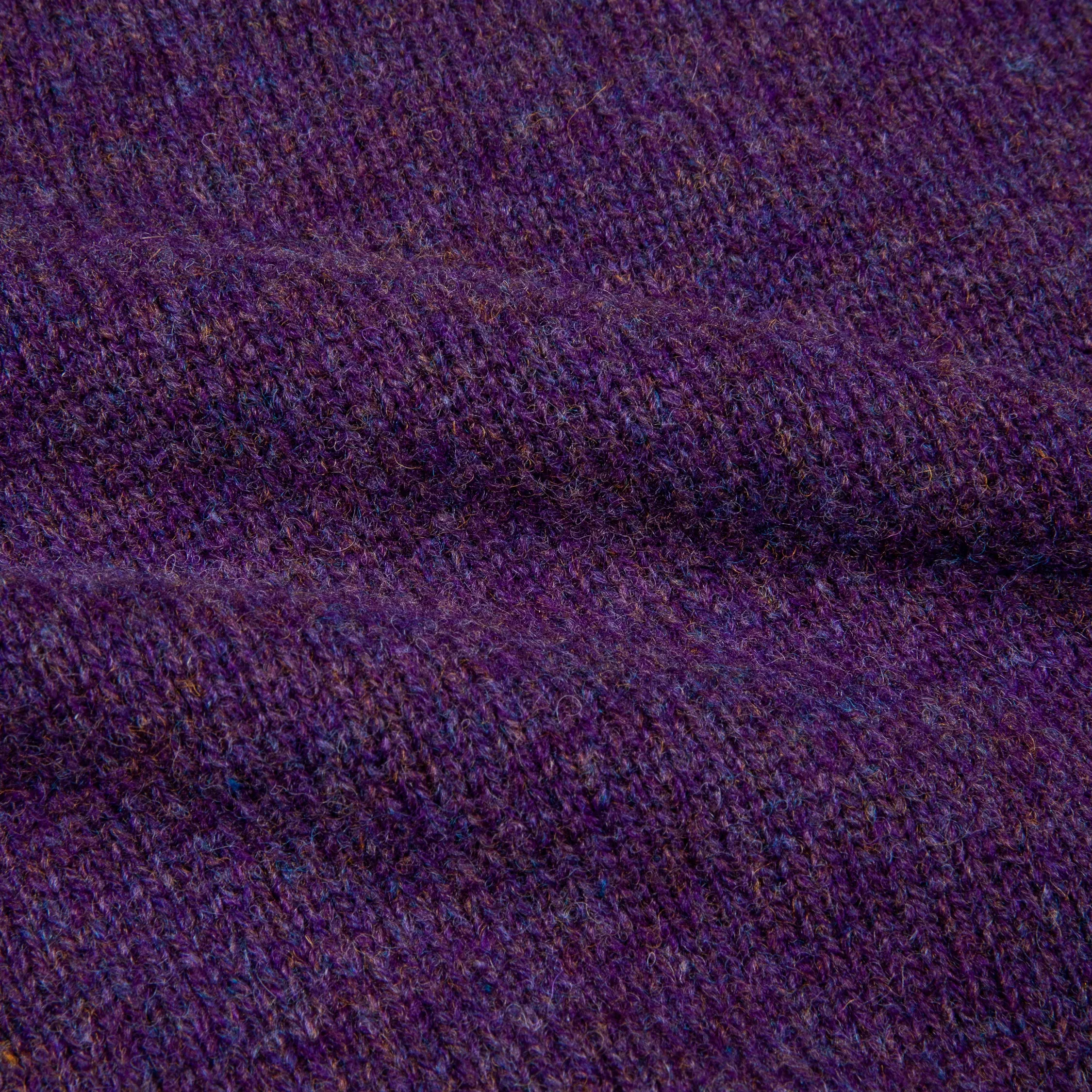 Laurence J. Smith Super Soft Seamless Crew Neck Pullover Royal Violet