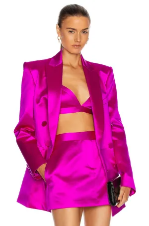 Long Sleeve Button Blazer, 3pcs Set