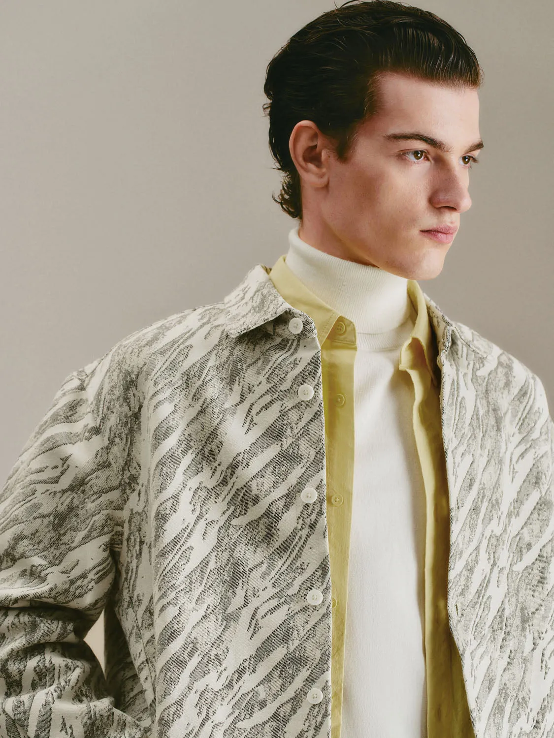 Loose Shirt Collar Jackets