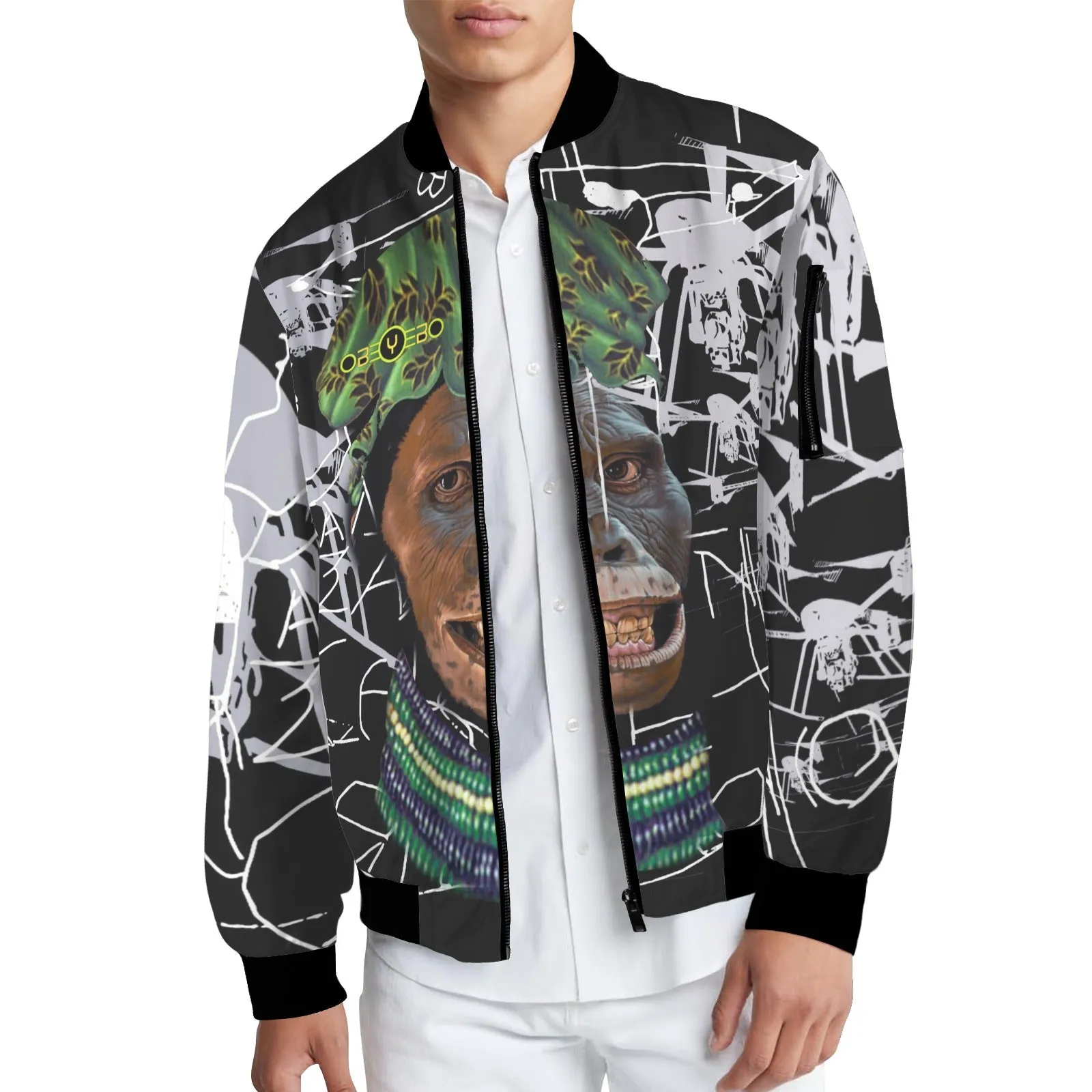 Lucy All Dressed Up And Nowhere To Go Men's Bomber Jacket