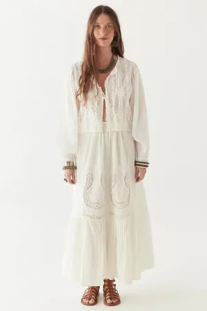 Maison Hotel Luisa Normandine White Lilly Skirt
