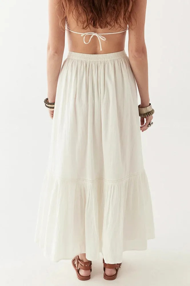 Maison Hotel Luisa Normandine White Lilly Skirt