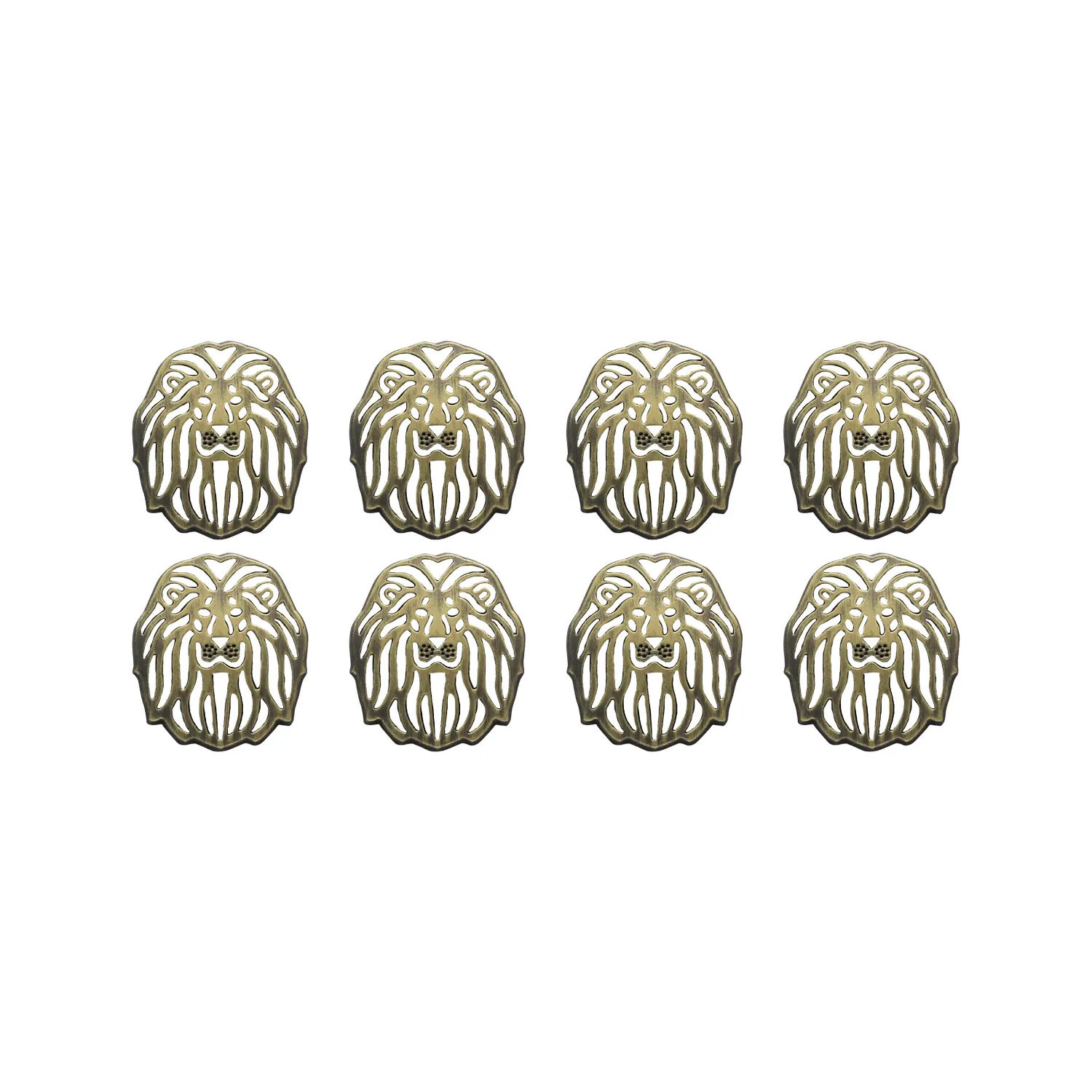 Mane Attraction Lion Buttons
