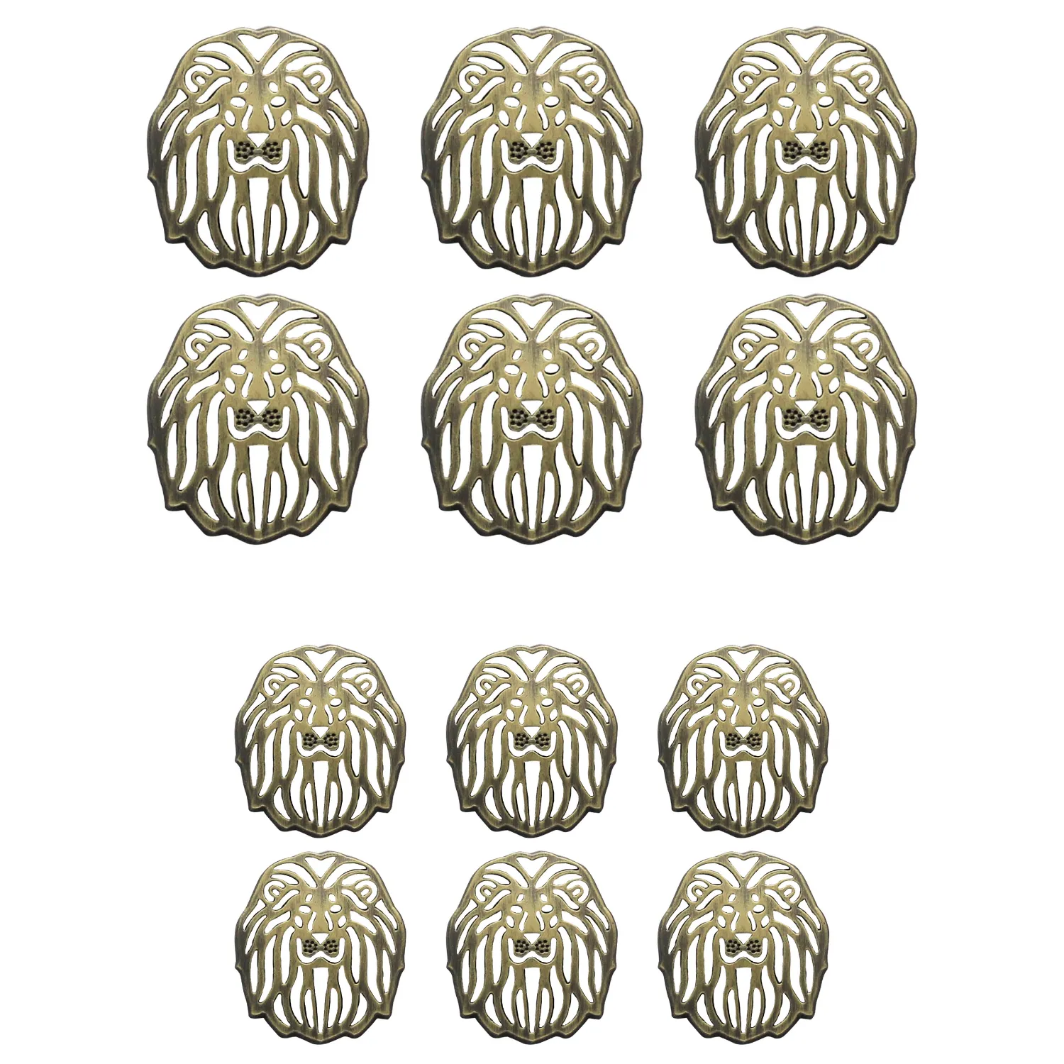 Mane Attraction Lion Buttons