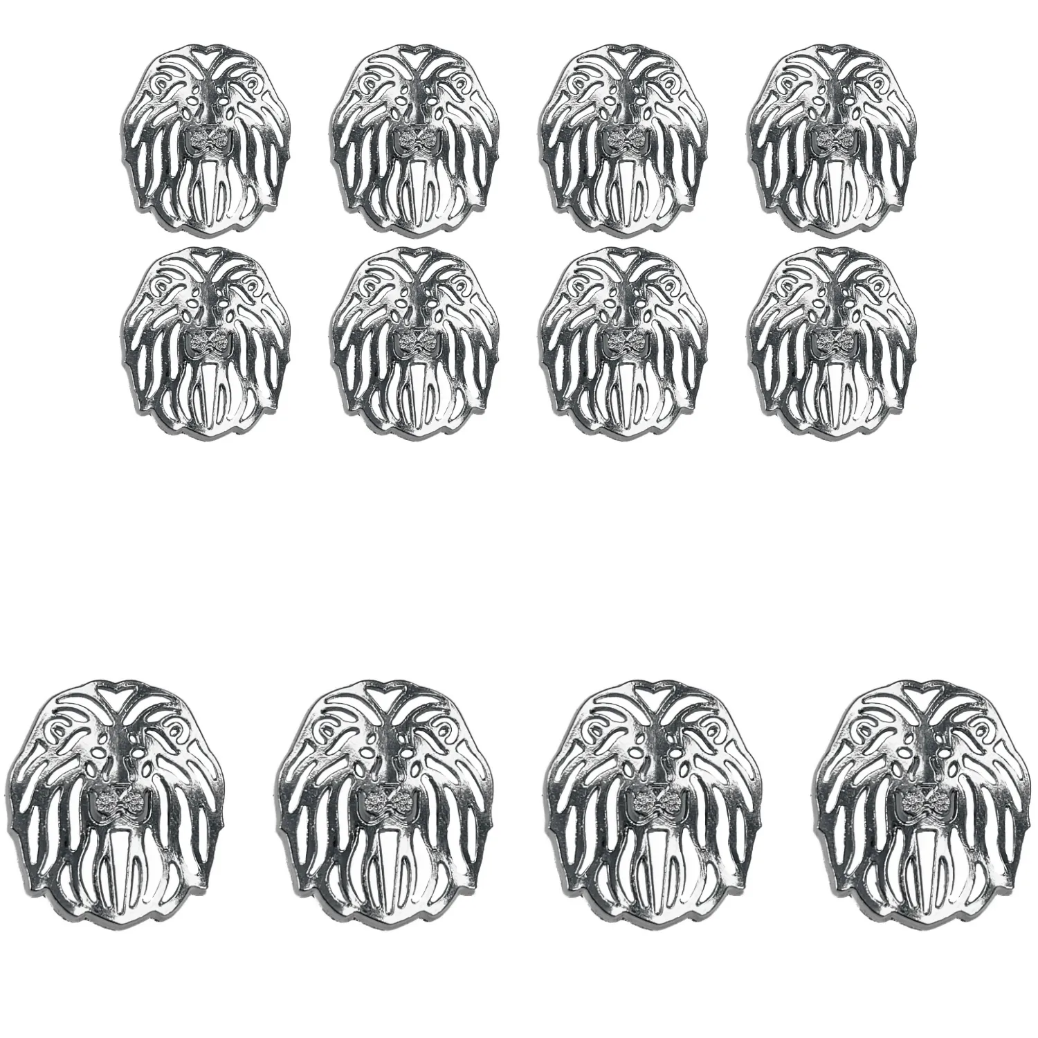 Mane Attraction Lion Buttons