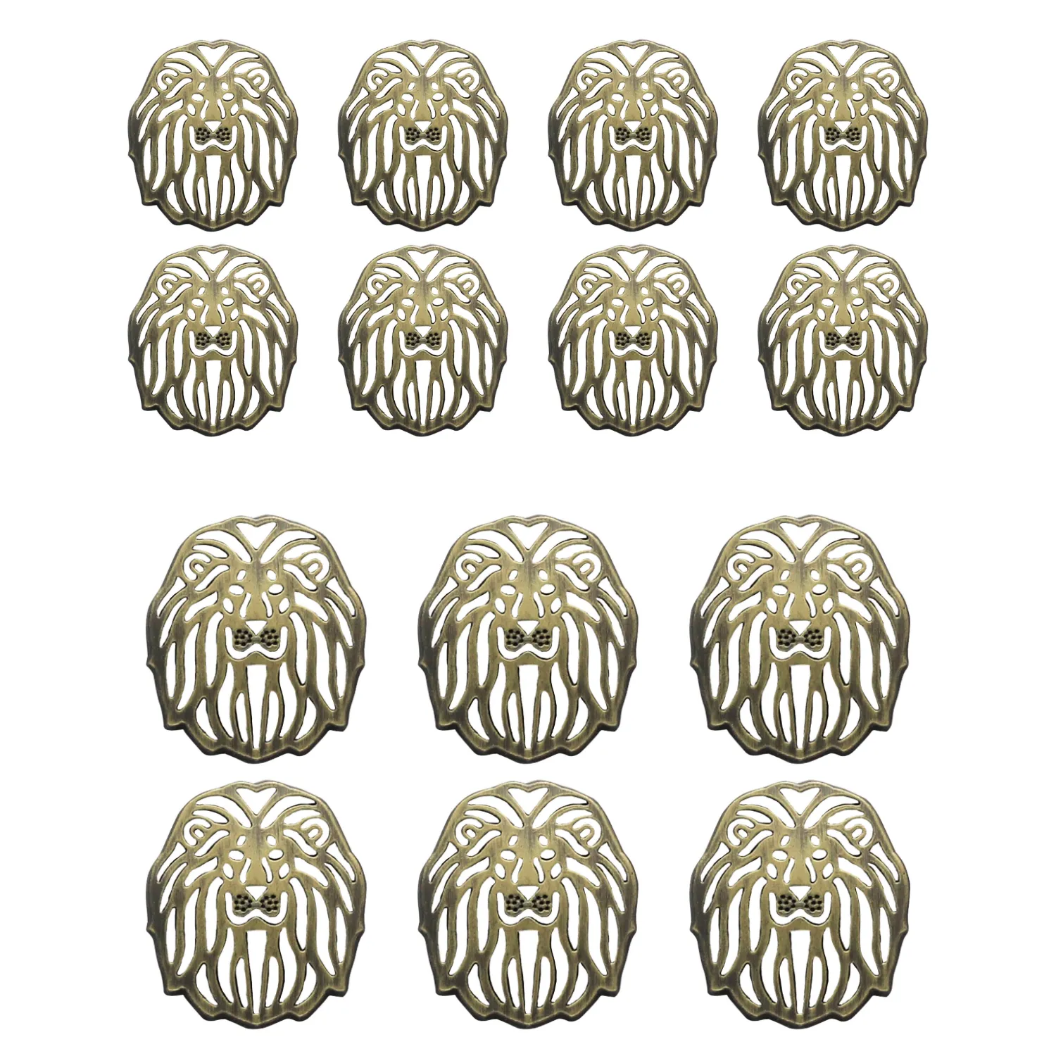 Mane Attraction Lion Buttons