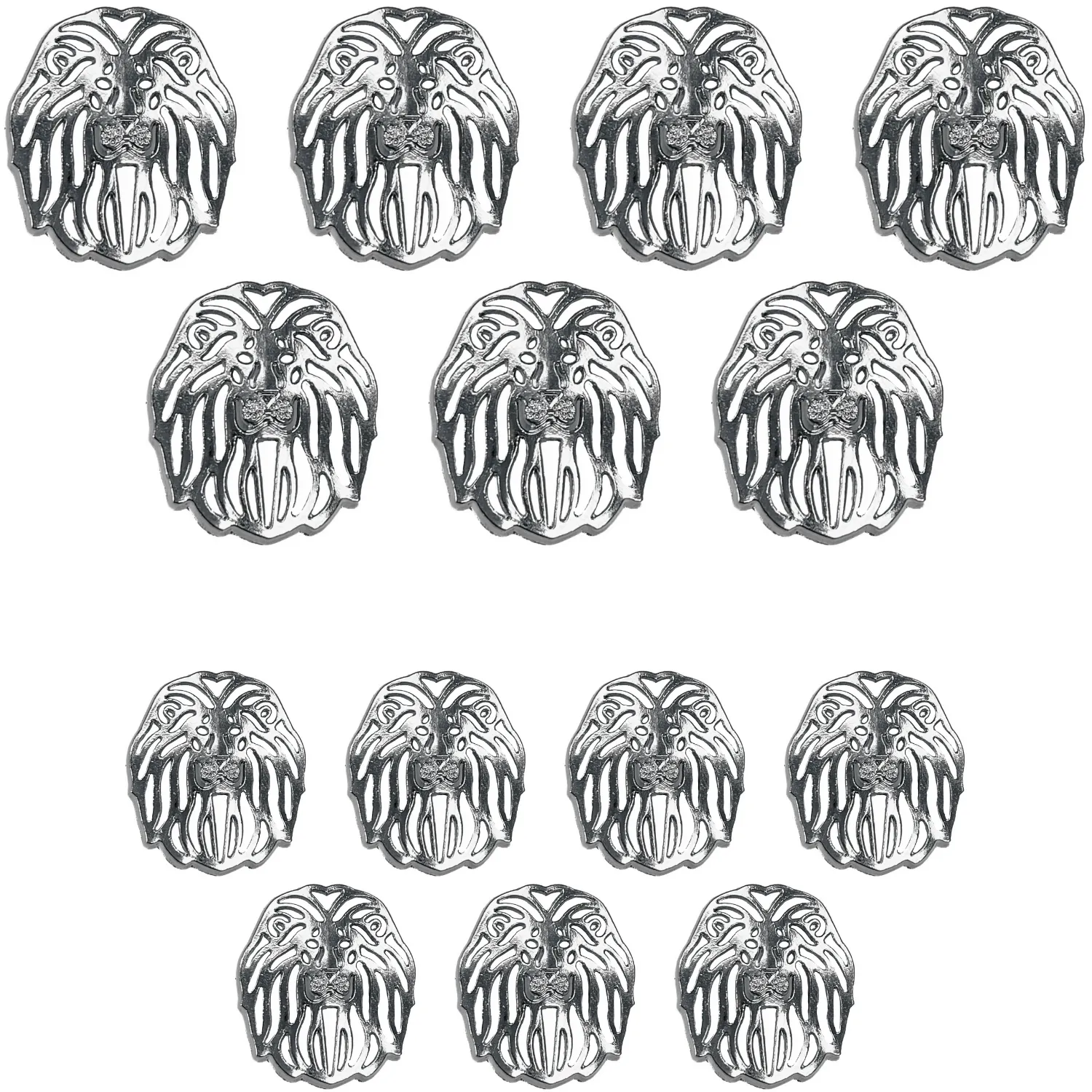 Mane Attraction Lion Buttons
