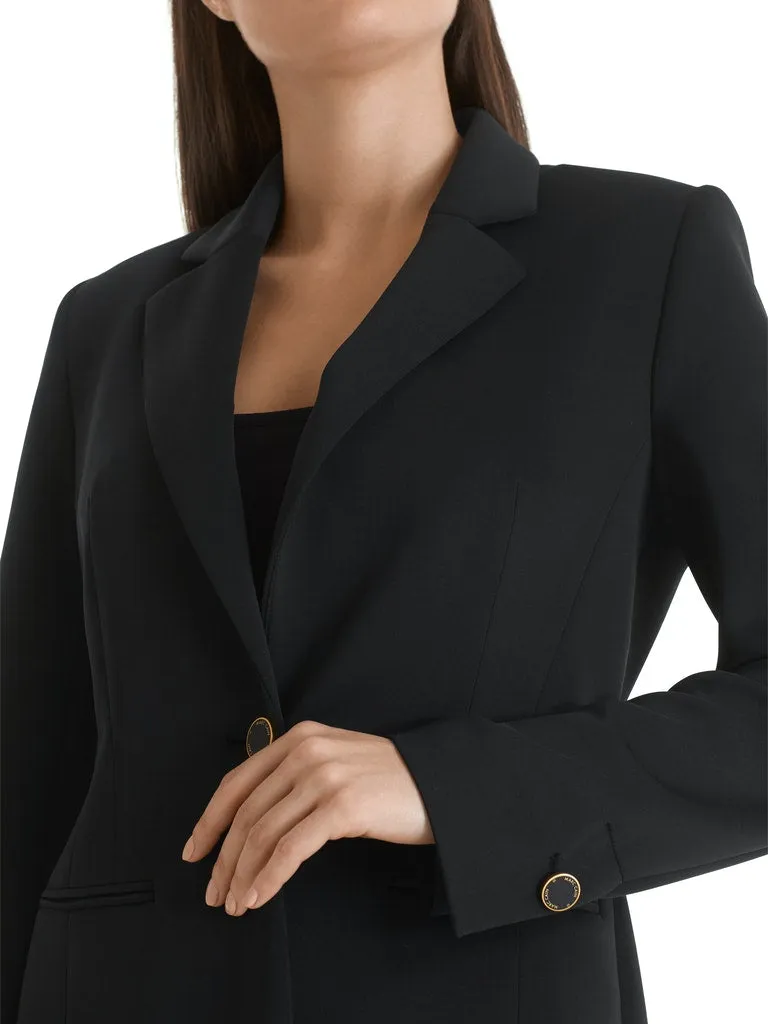 MarcCain Long Blazer in Scuba Jersey tc3412j23
