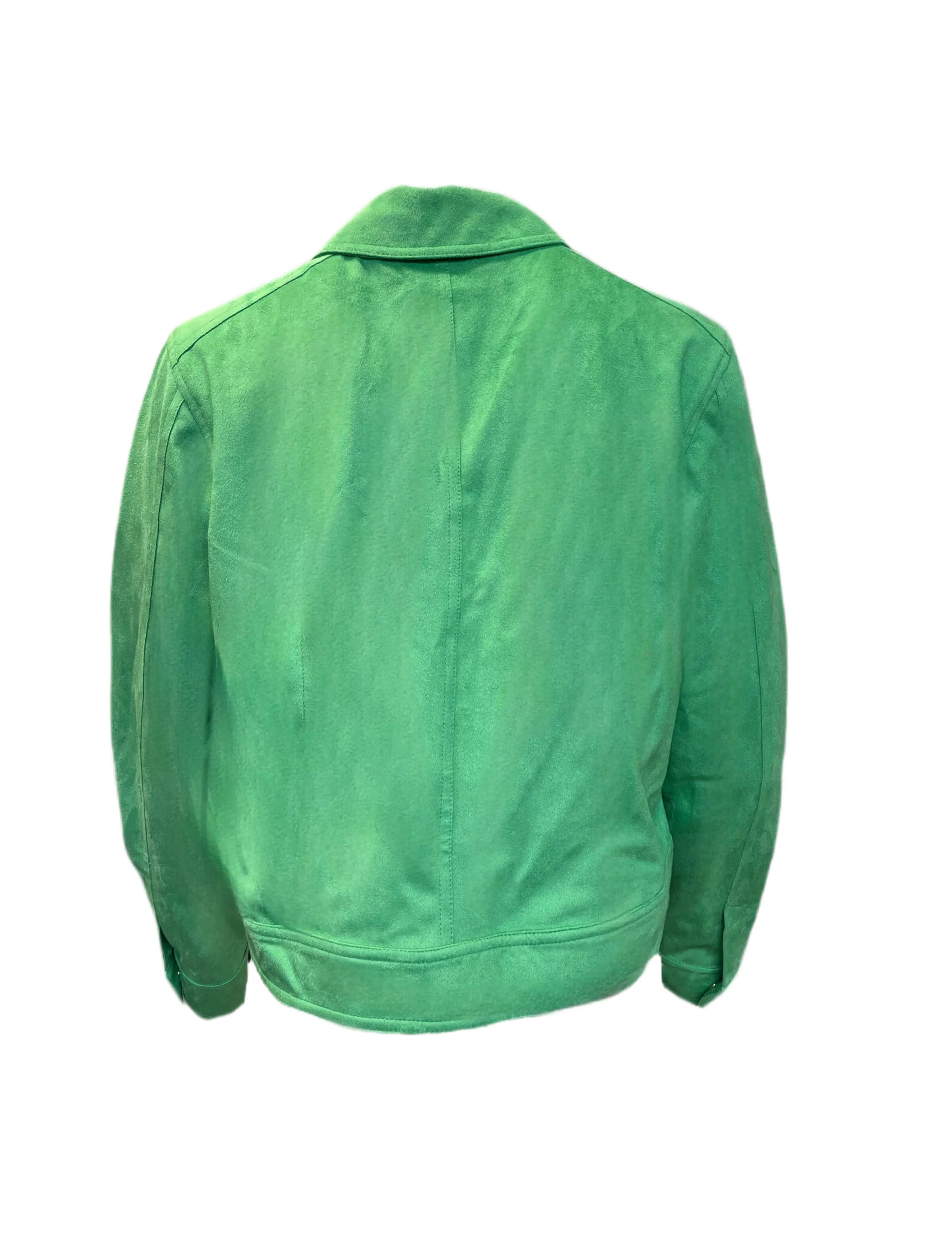 Marella By Max Mara Women's Green Eliot Jersey Jacket Size 10 NWT