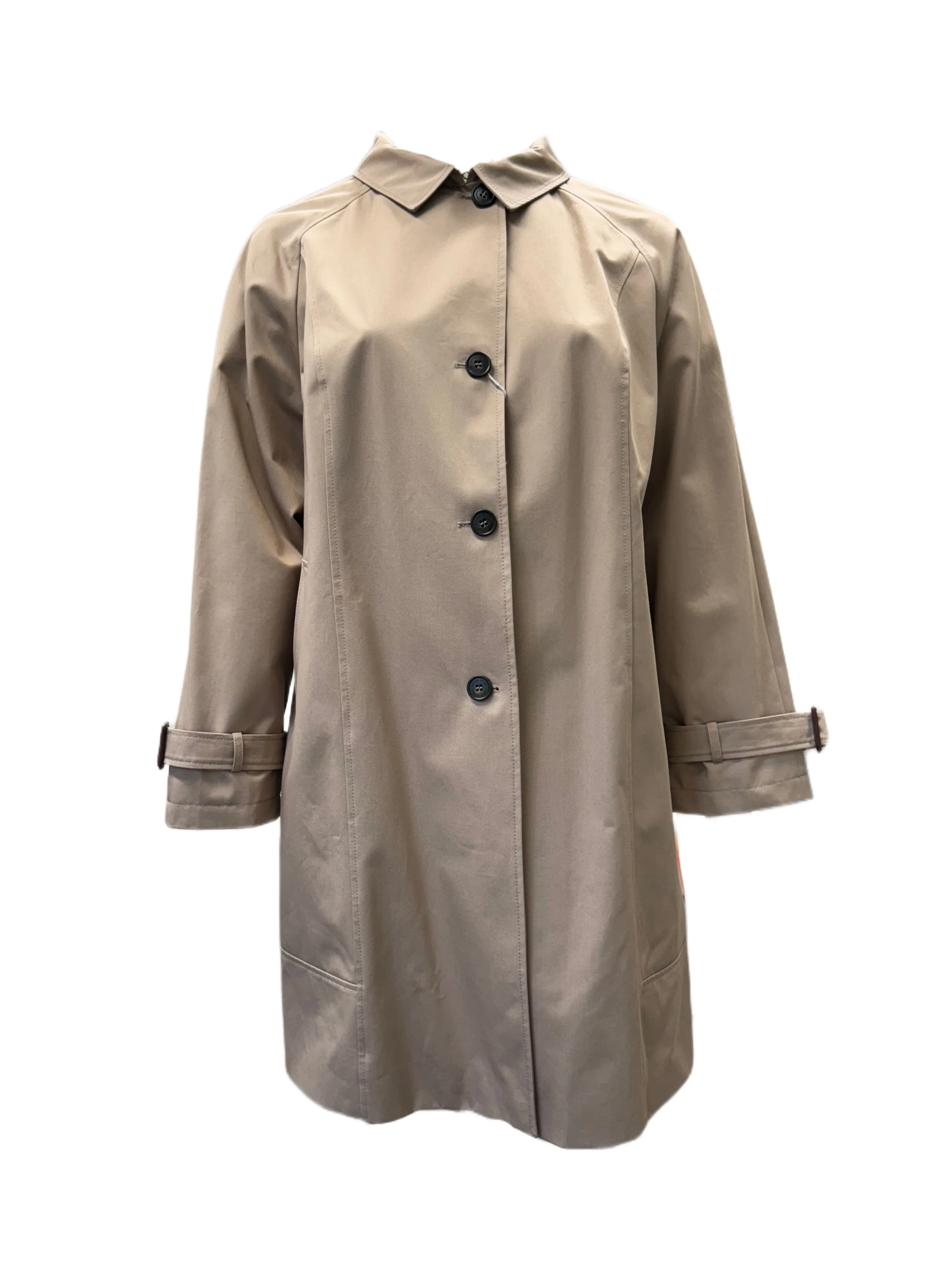 Marina Rinaldi Women's Beige Treno Raincoat NWT