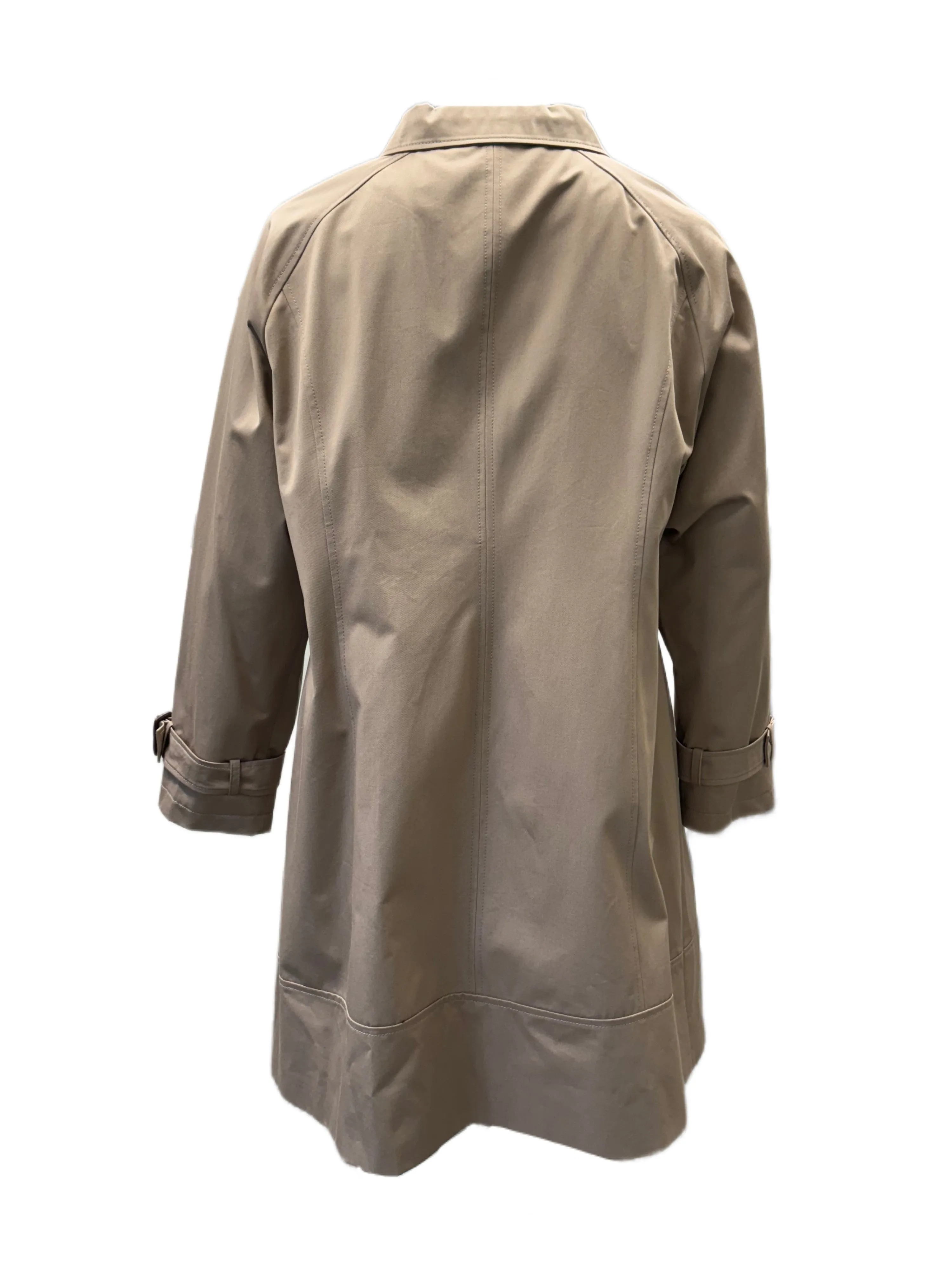Marina Rinaldi Women's Beige Treno Raincoat NWT