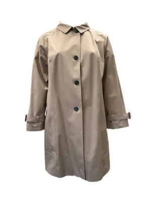 Marina Rinaldi Women's Beige Treno Raincoat NWT