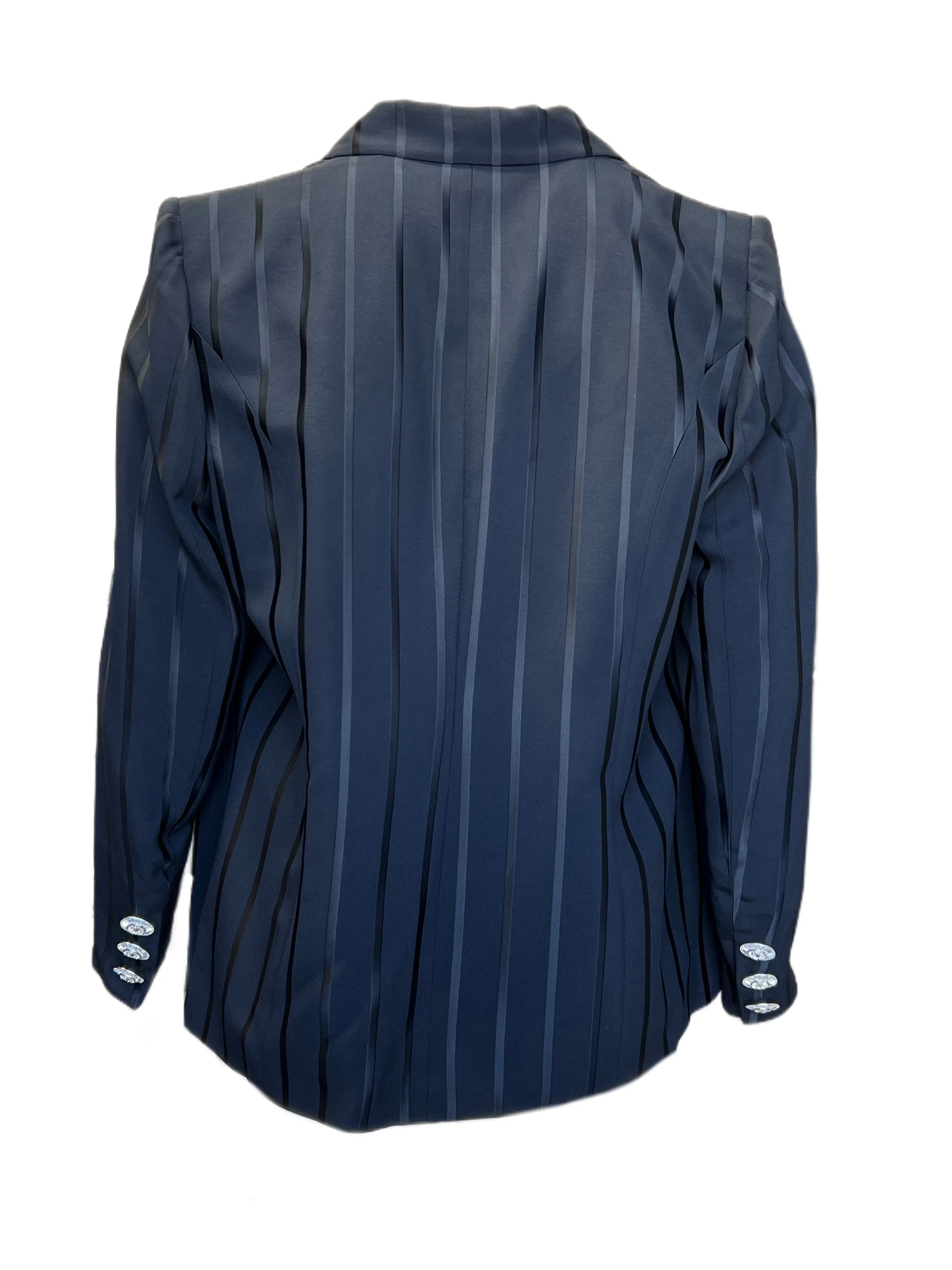 Marina Rinaldi Women's Black Casa Button Closure Jacket NWT