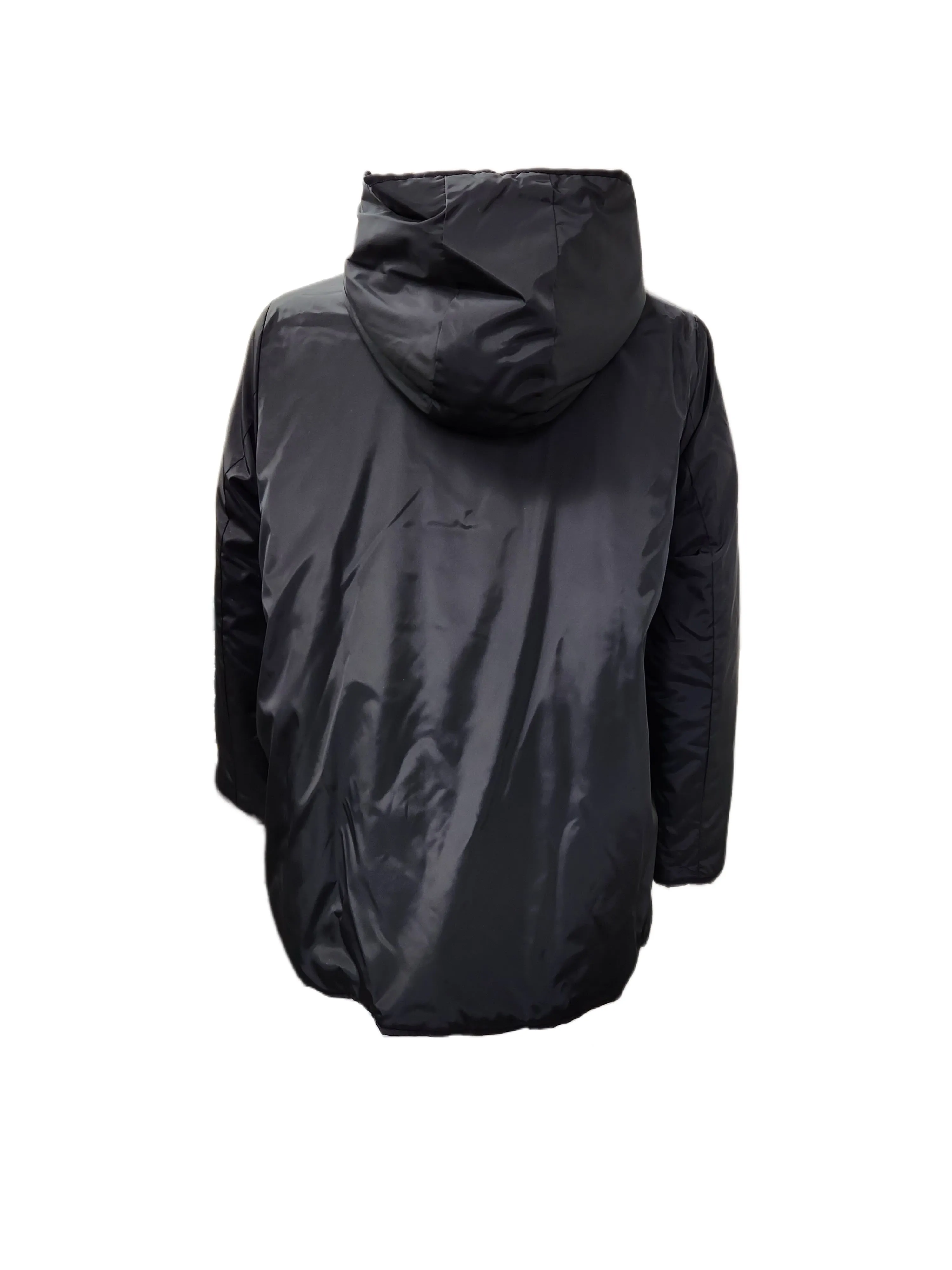 Marina Rinaldi Women's Black Pacosbis Button Closure Jacket NWT