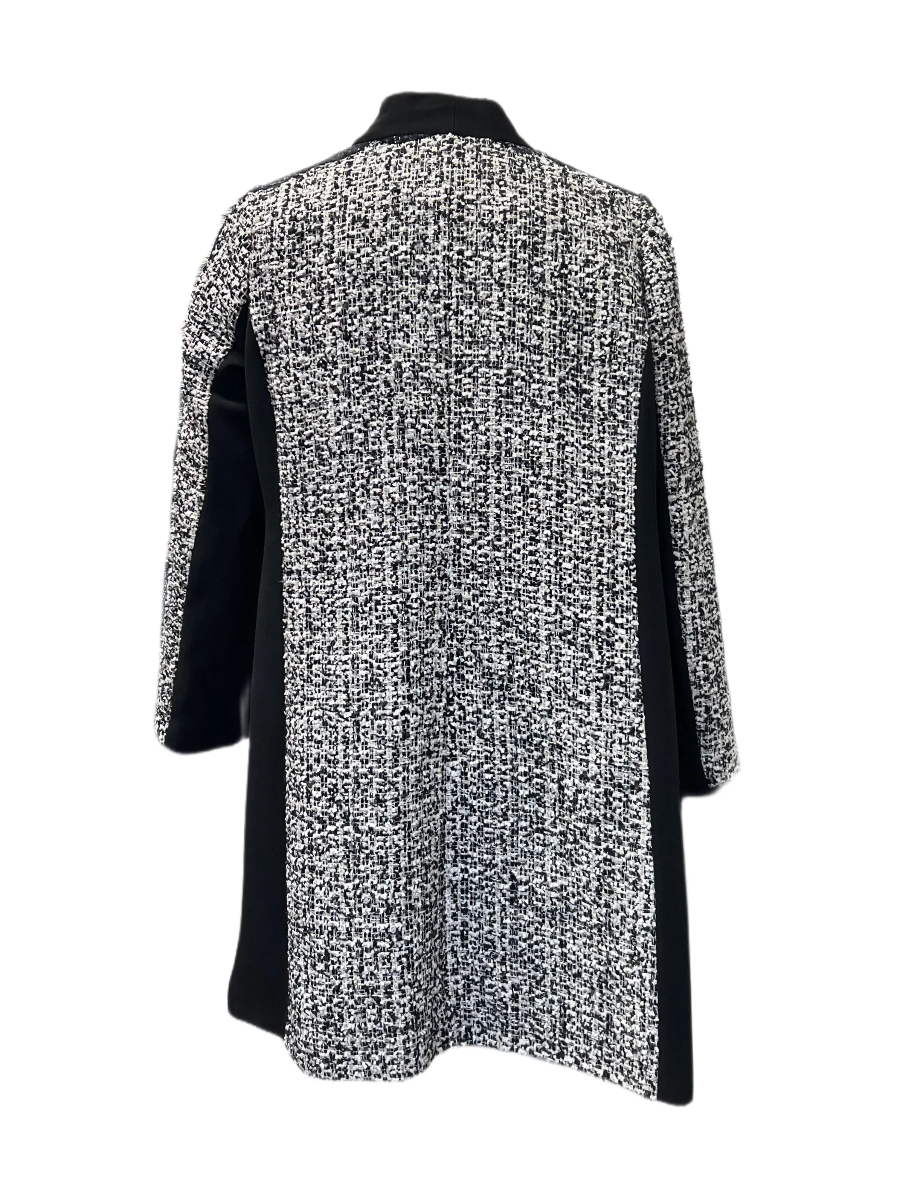 Marina Rinaldi Women's Black Tarsia Jacket NWT