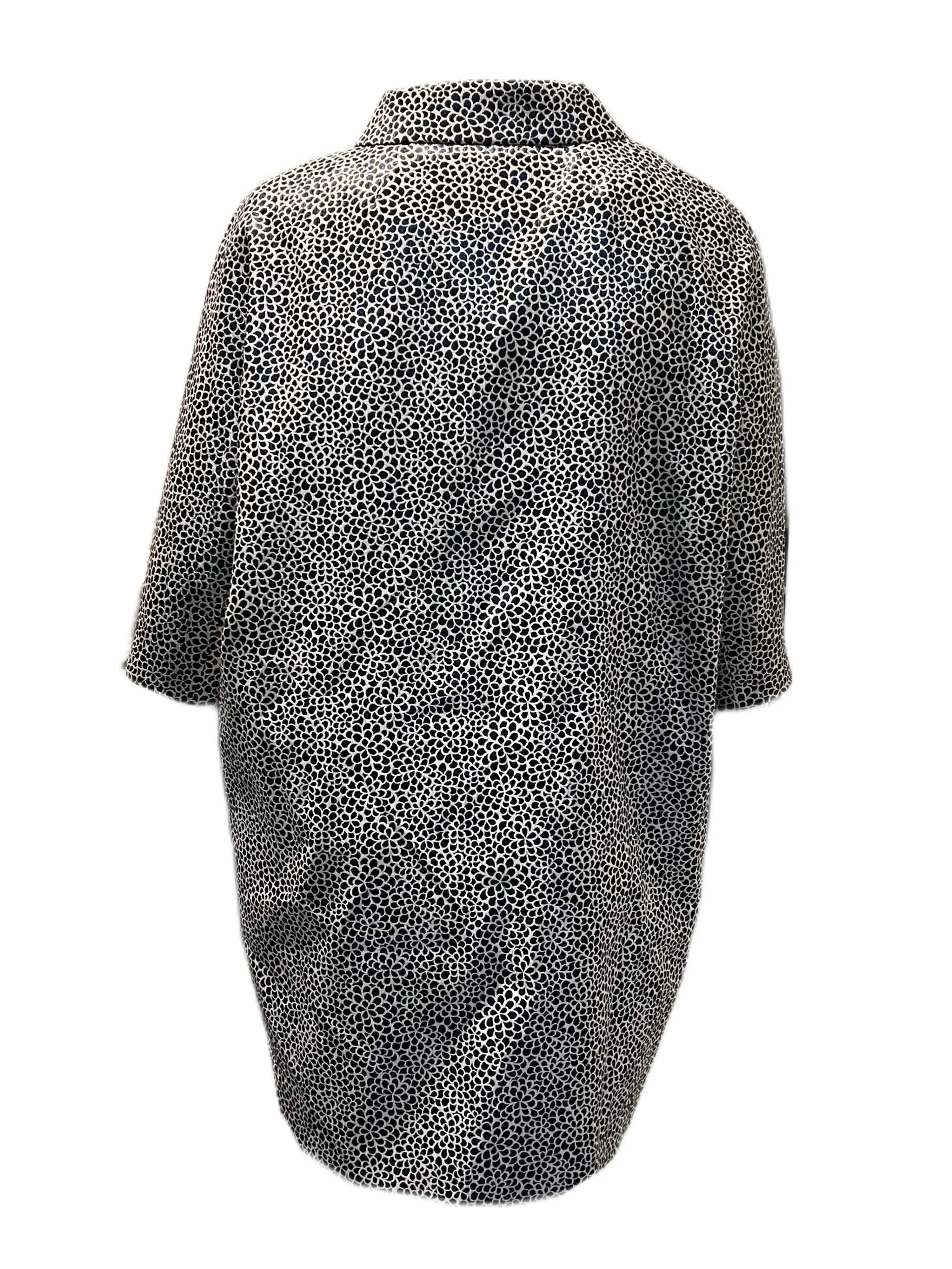 Marina Rinaldi Women's Black Tributo Button Front Jacket Size 20W/29 NWT