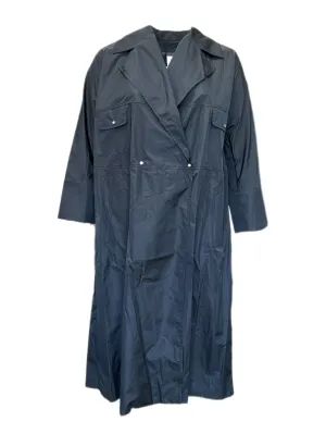Marina Rinaldi Women's Black Troupe Button Closure Coat Size 14W/23 NWT